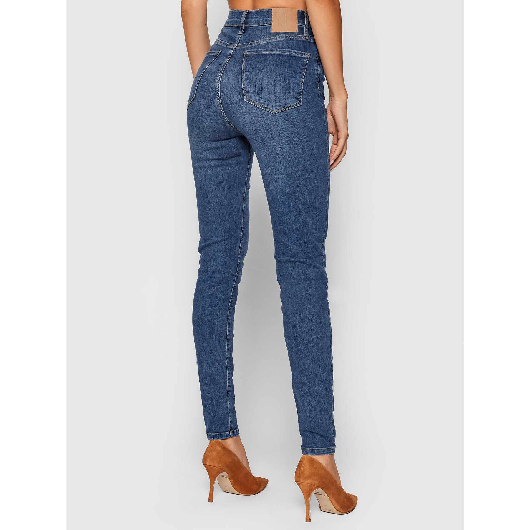 YAS Дънки Ayo 26025089 Син Skinny Fit - Pepit.bg