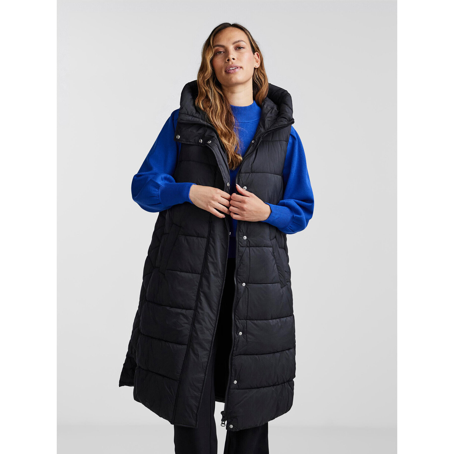 YAS Елек 26031872 Черен Regular Fit - Pepit.bg