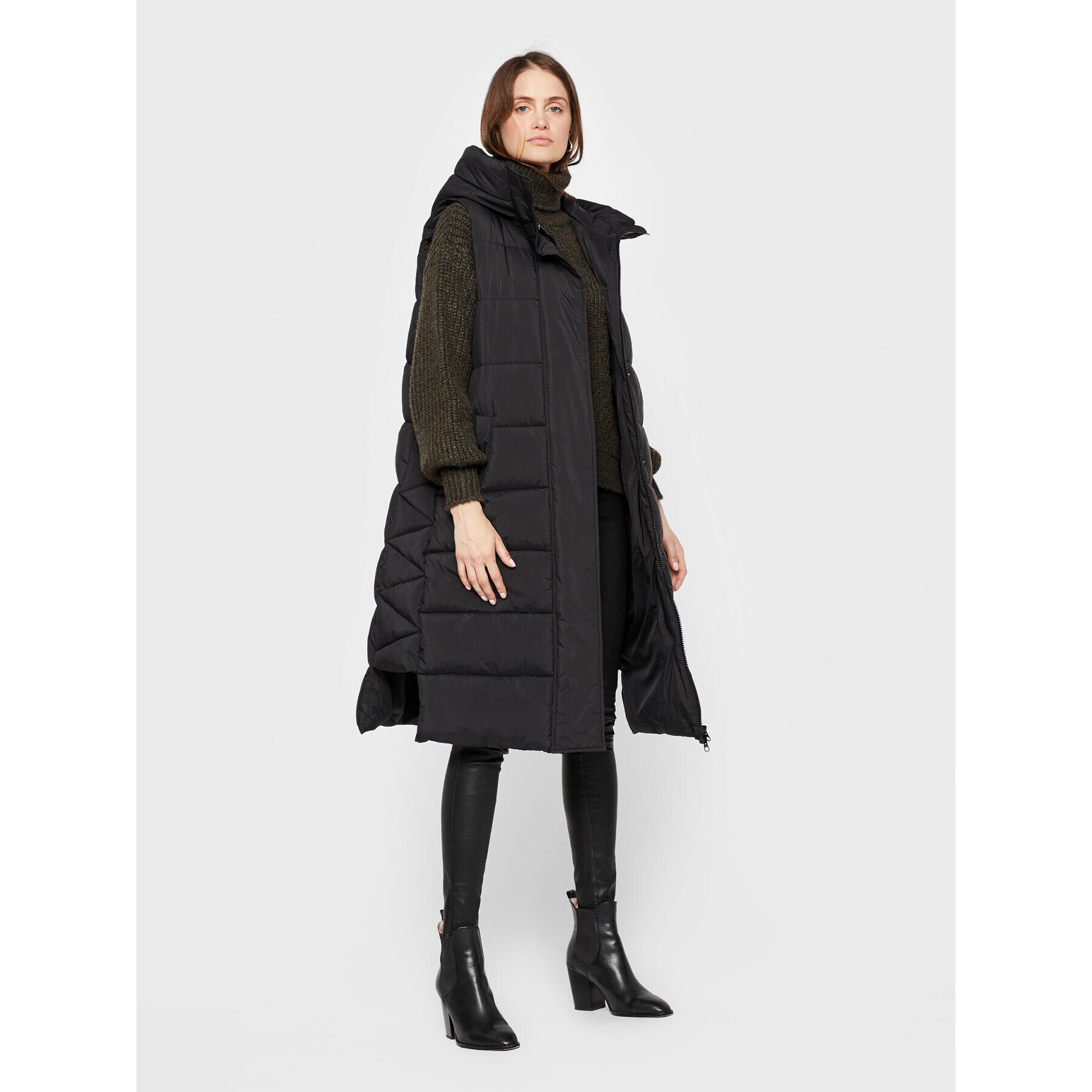 YAS Елек Lira 26021470 Черен Regular Fit - Pepit.bg