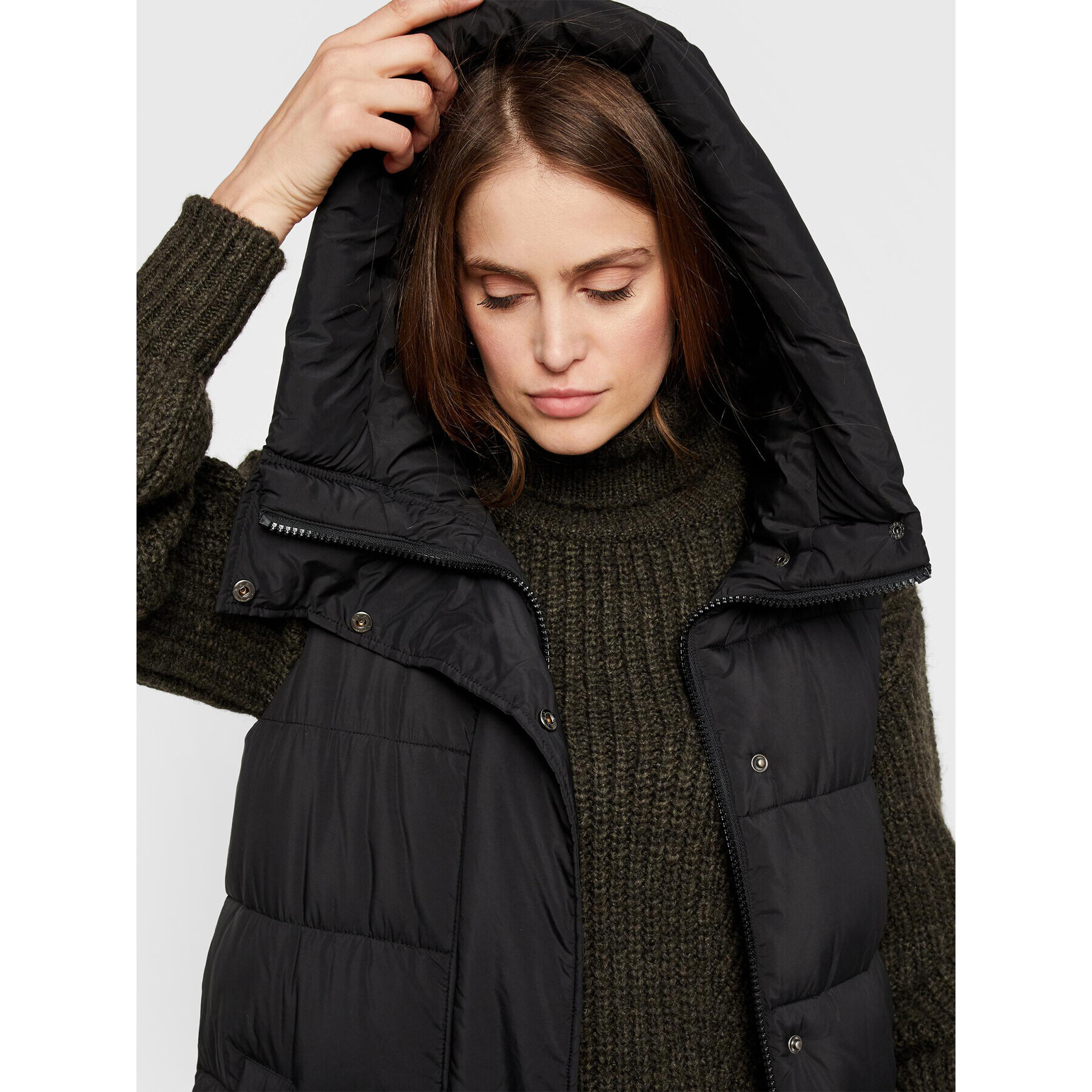 YAS Елек Lira 26021470 Черен Regular Fit - Pepit.bg