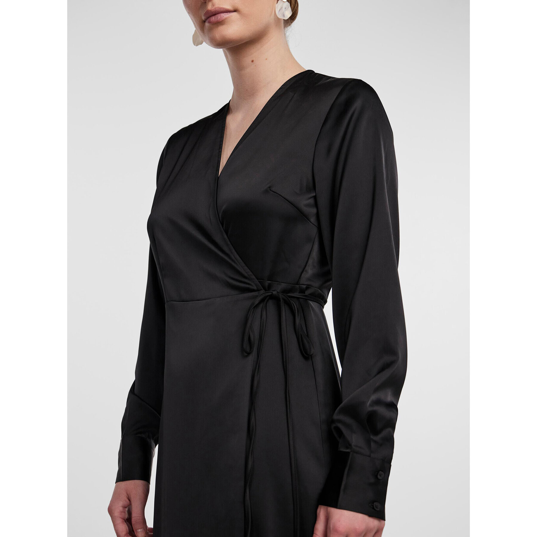 YAS Ежедневна рокля Pella 26030740 Черен Regular Fit - Pepit.bg