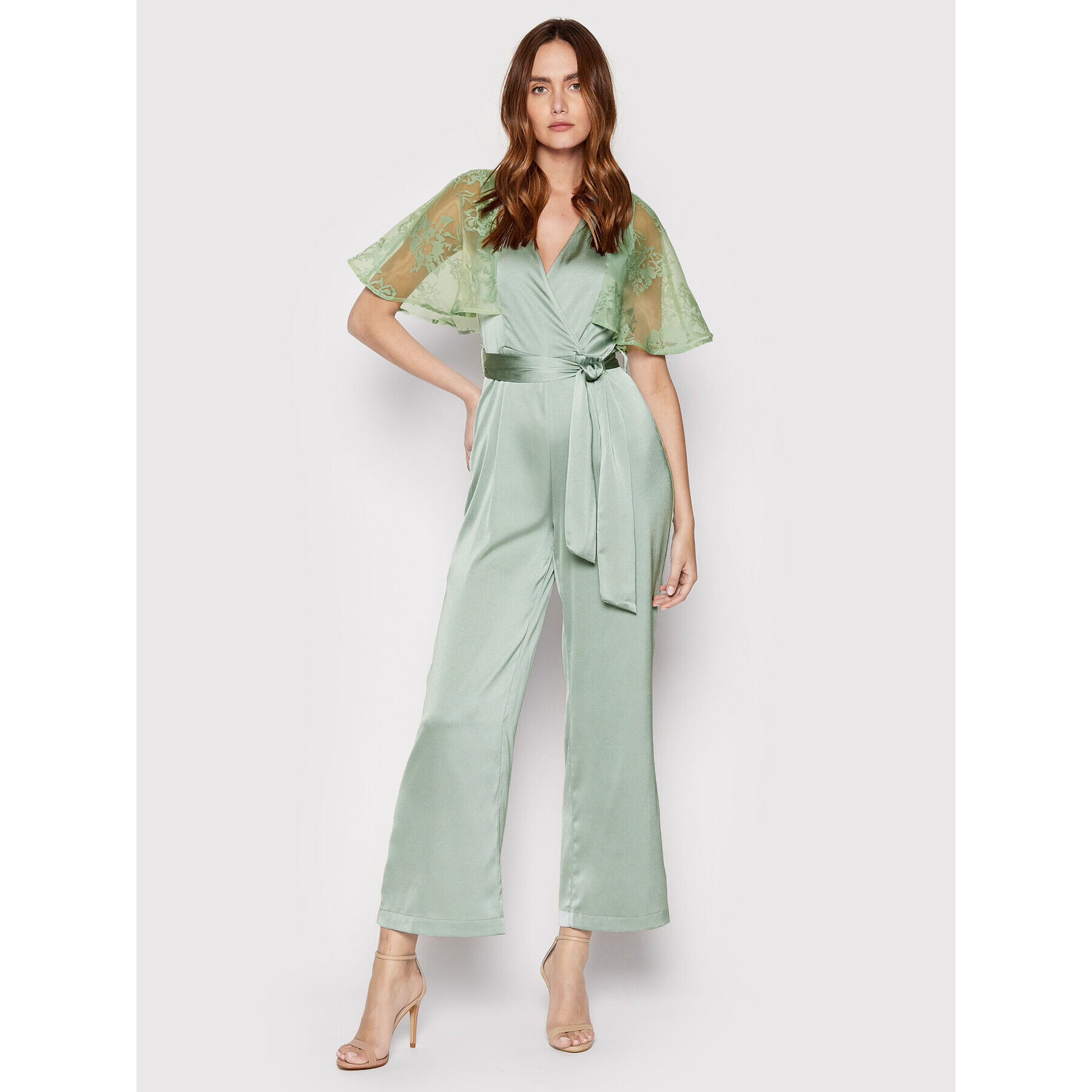 YAS Гащеризон Felicia 26026492 Зелен Regular Fit - Pepit.bg