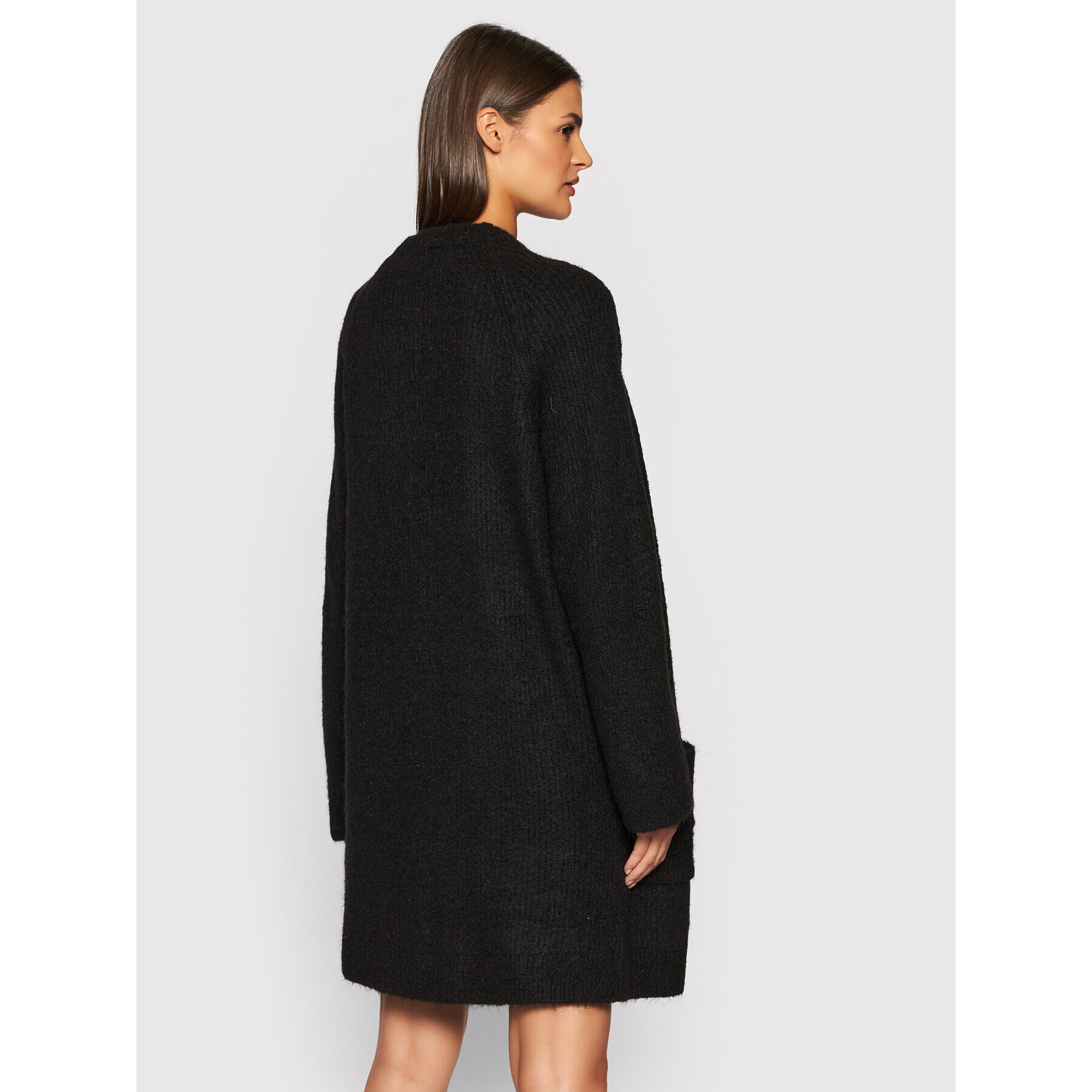 YAS Кардиган Alva 26023556 Черен Relaxed Fit - Pepit.bg