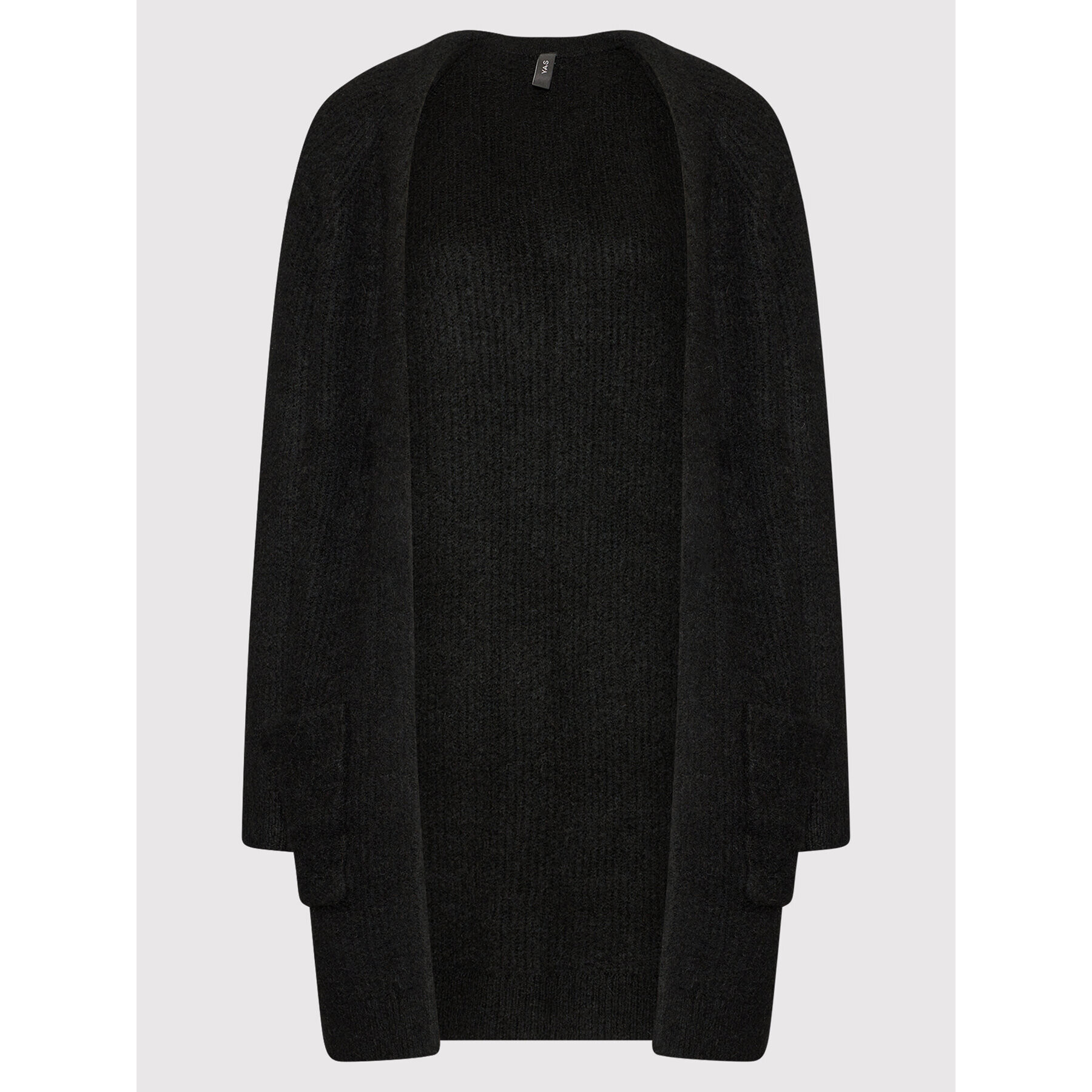 YAS Кардиган Alva 26023556 Черен Relaxed Fit - Pepit.bg