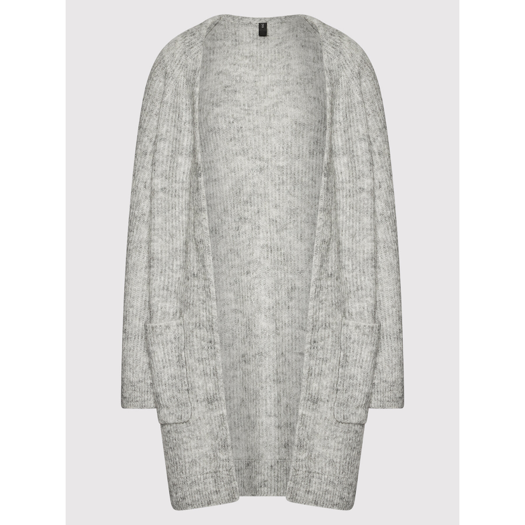 YAS Кардиган Alva 26023556 Сив Relaxed Fit - Pepit.bg