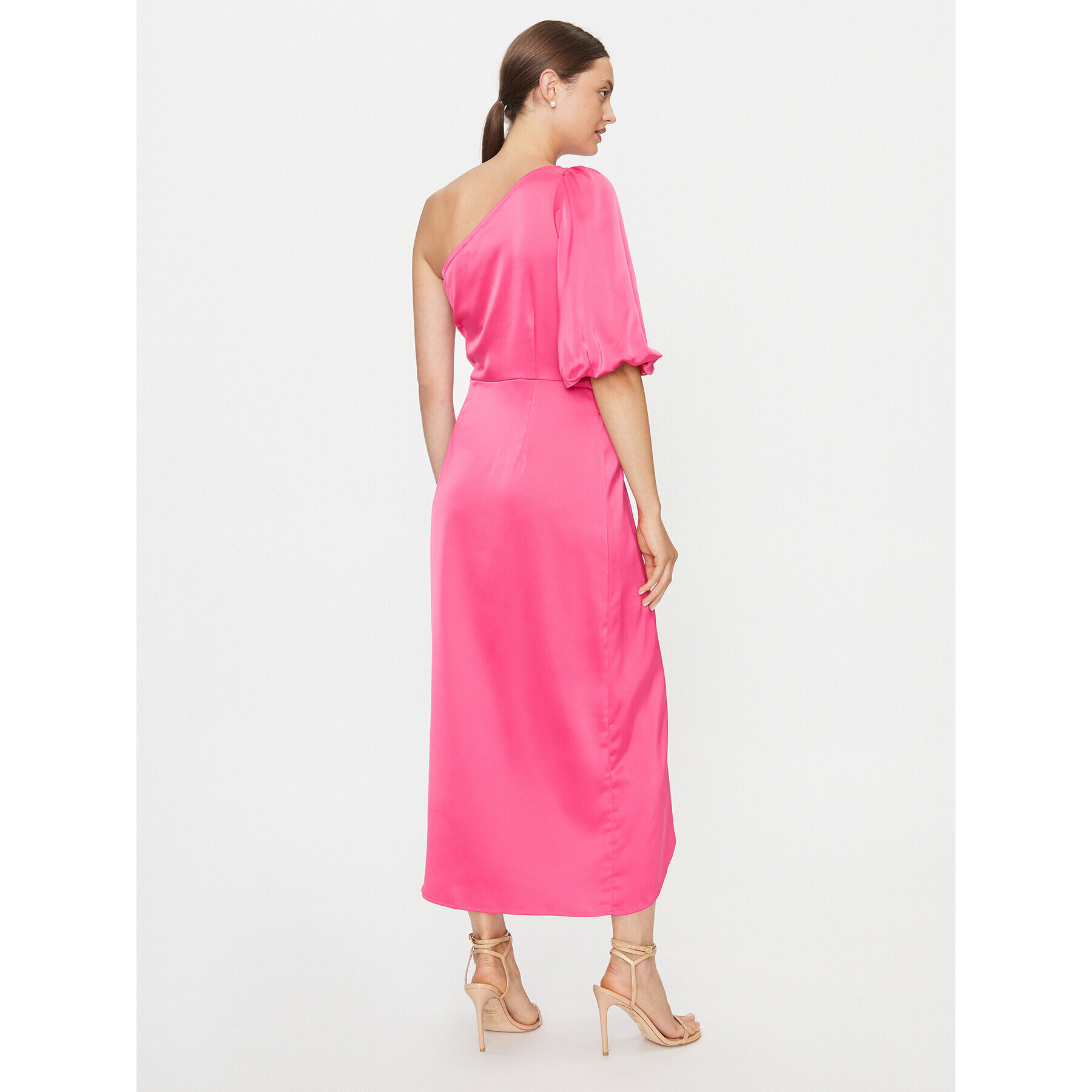 YAS Коктейлна рокля 26031522 Розов Regular Fit - Pepit.bg