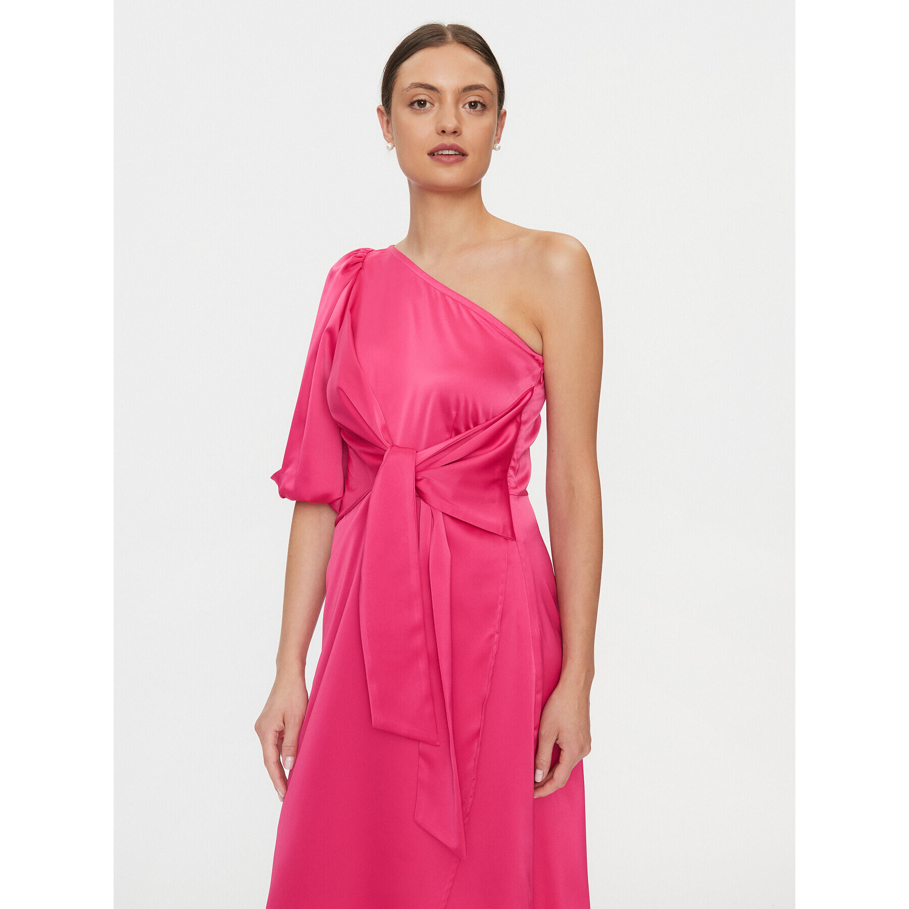 YAS Коктейлна рокля 26031522 Розов Regular Fit - Pepit.bg