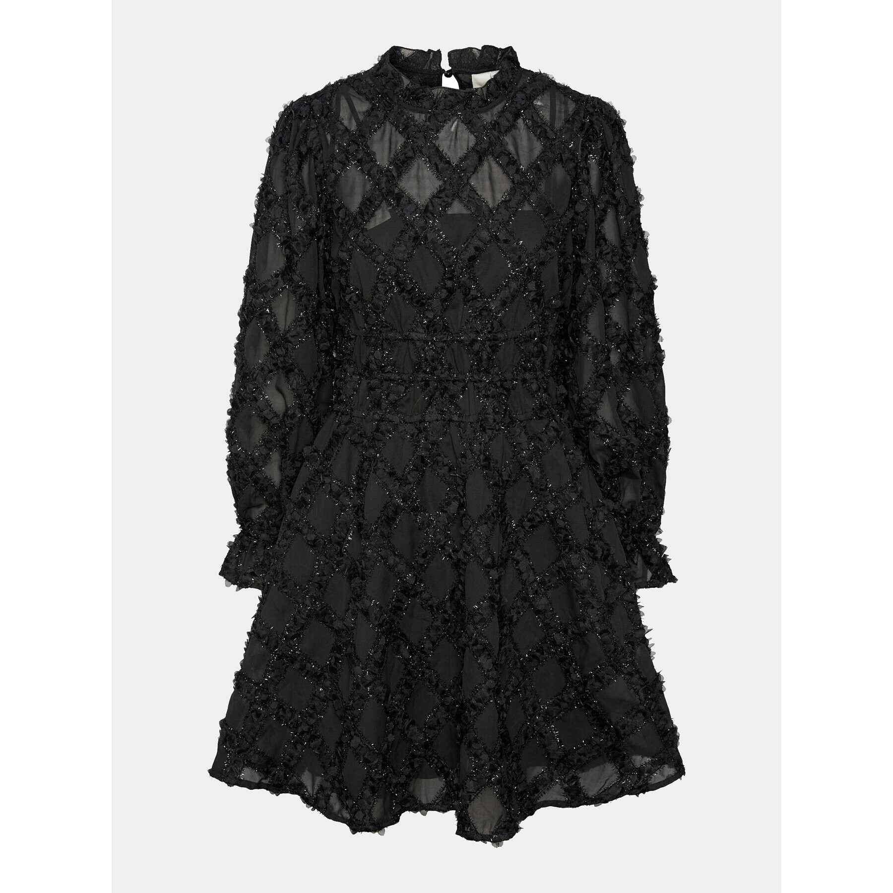 YAS Коктейлна рокля 26031628 Черен Regular Fit - Pepit.bg