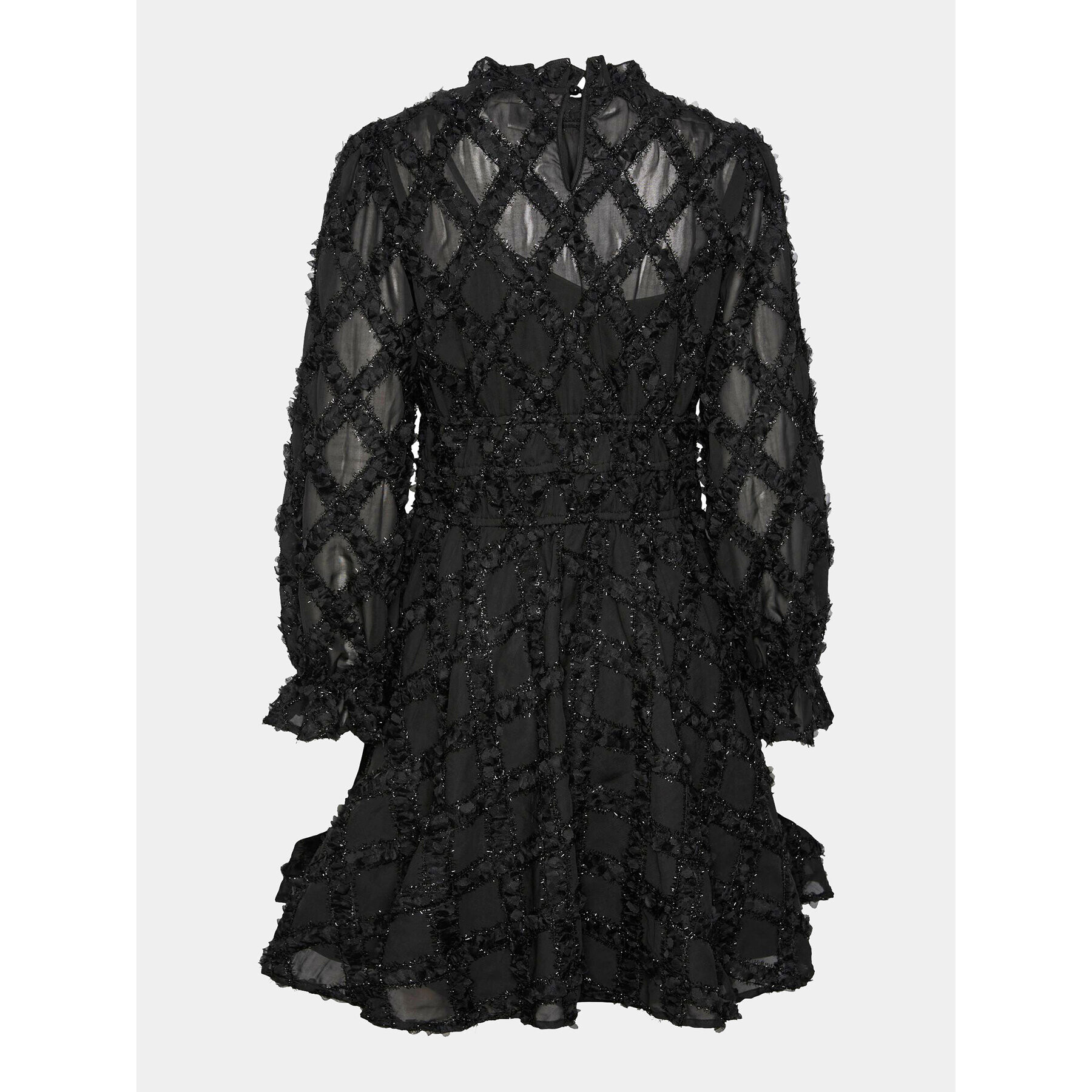 YAS Коктейлна рокля 26031628 Черен Regular Fit - Pepit.bg