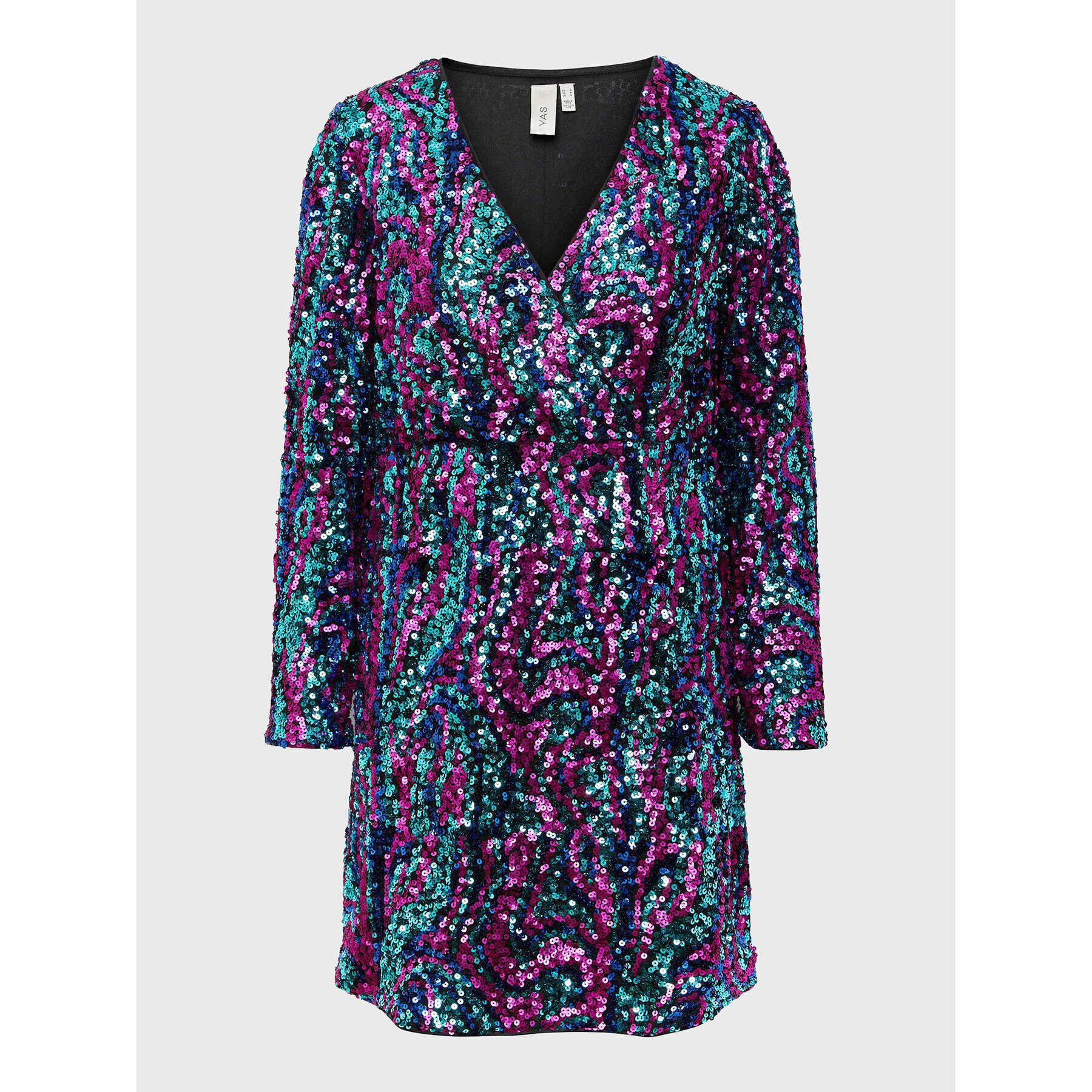 YAS Коктейлна рокля Flua 26029213 Цветен Regular Fit - Pepit.bg