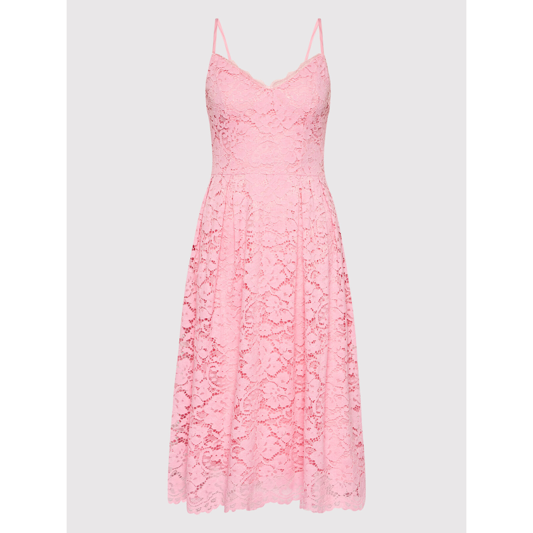 YAS Коктейлна рокля Lucerna 26026480 Розов Regular Fit - Pepit.bg