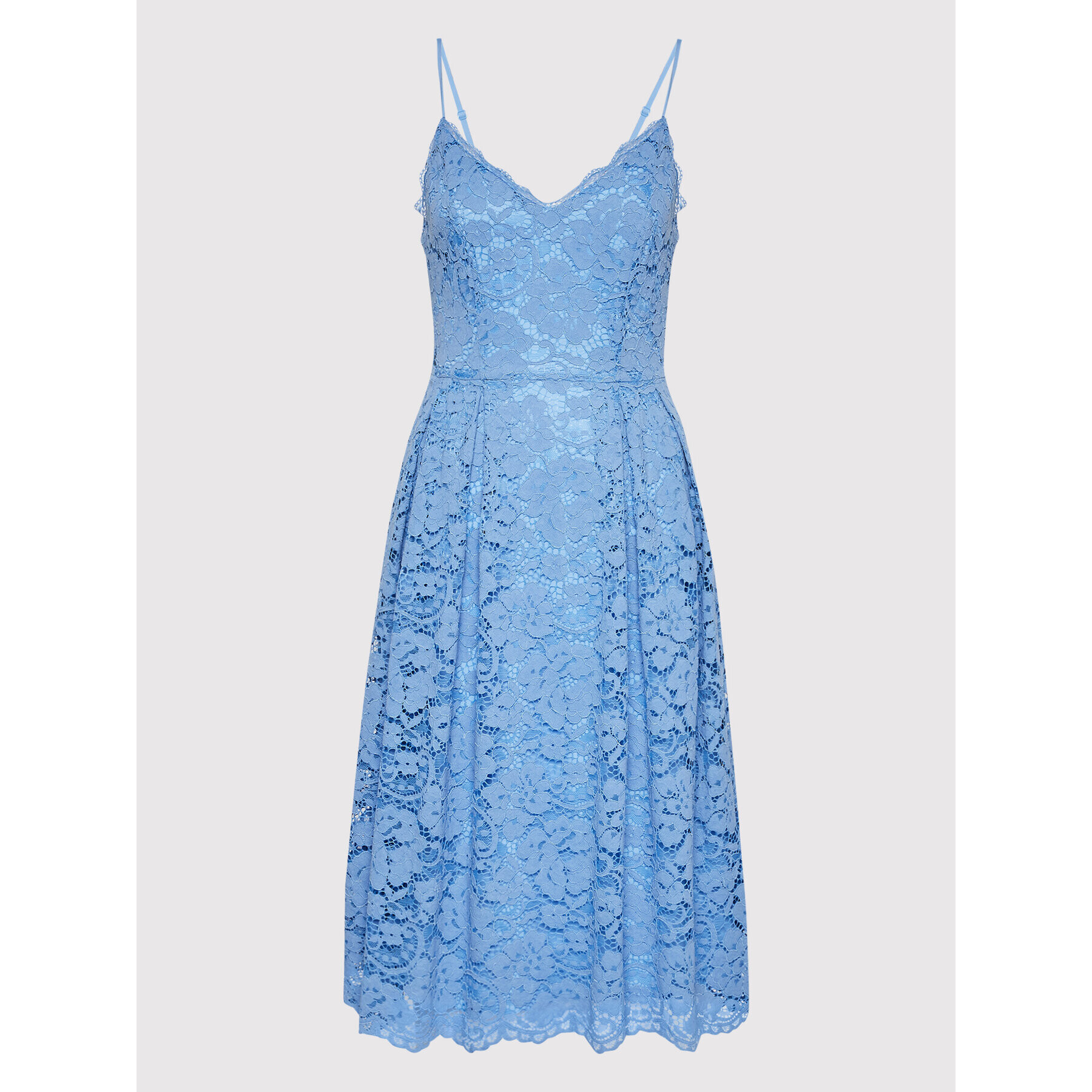 YAS Коктейлна рокля Lucerna 26026480 Син Regular Fit - Pepit.bg