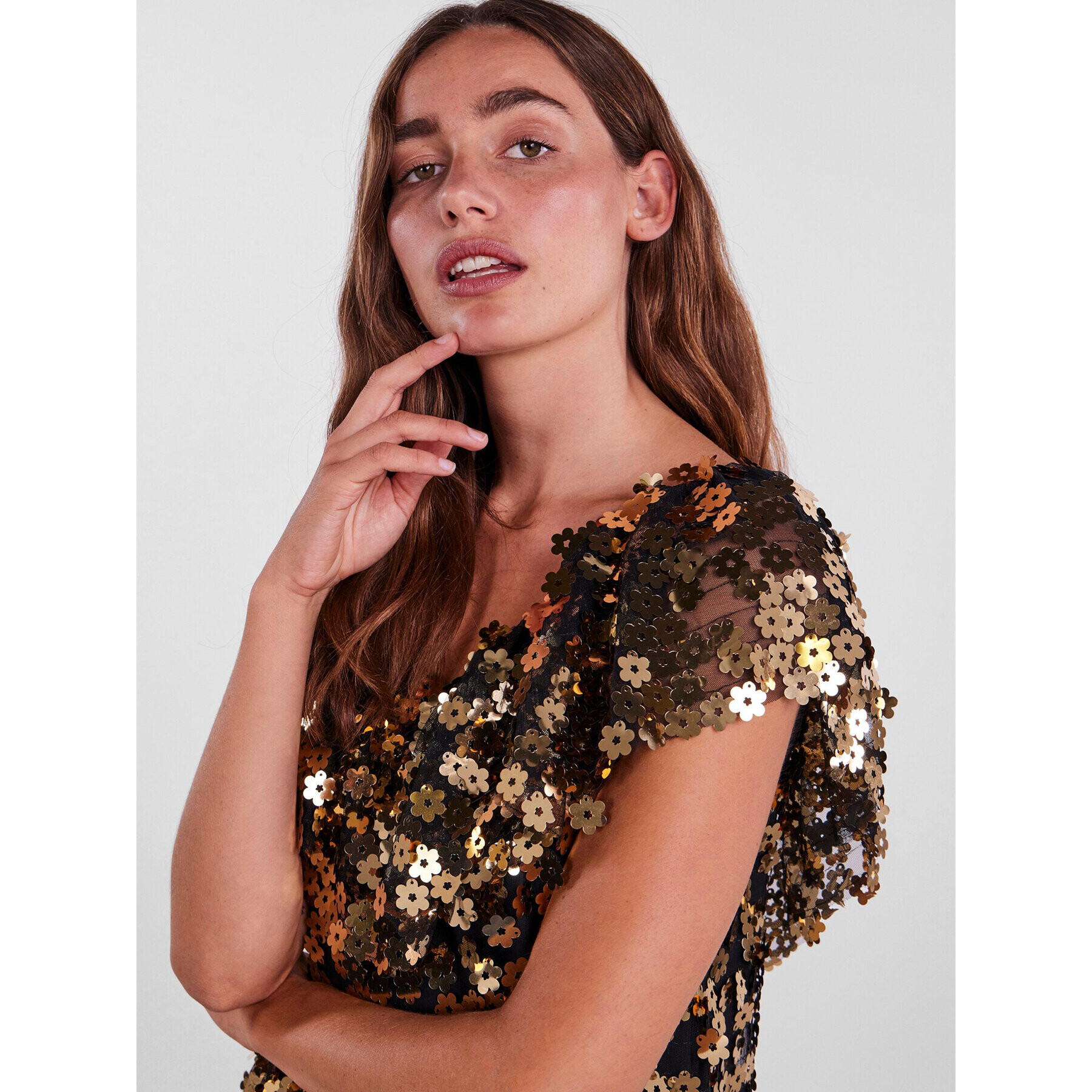 YAS Коктейлна рокля Regain 26028232 Черен Regular Fit - Pepit.bg
