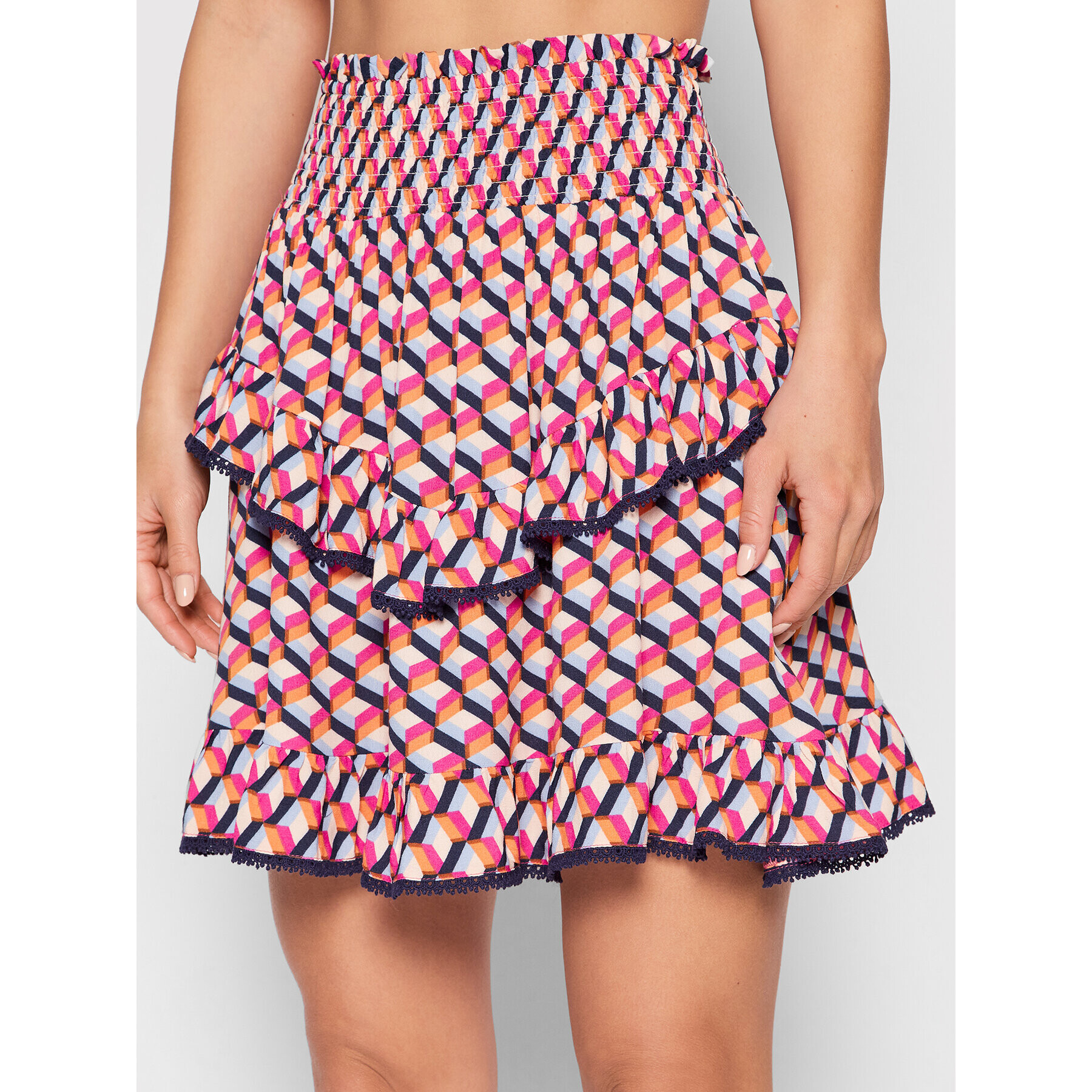 YAS Мини пола Geola 26026380 Цветен Regular Fit - Pepit.bg