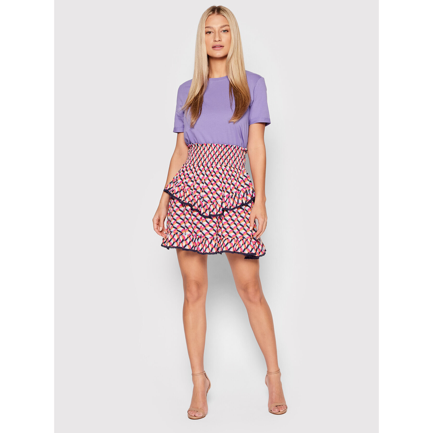 YAS Мини пола Geola 26026380 Цветен Regular Fit - Pepit.bg