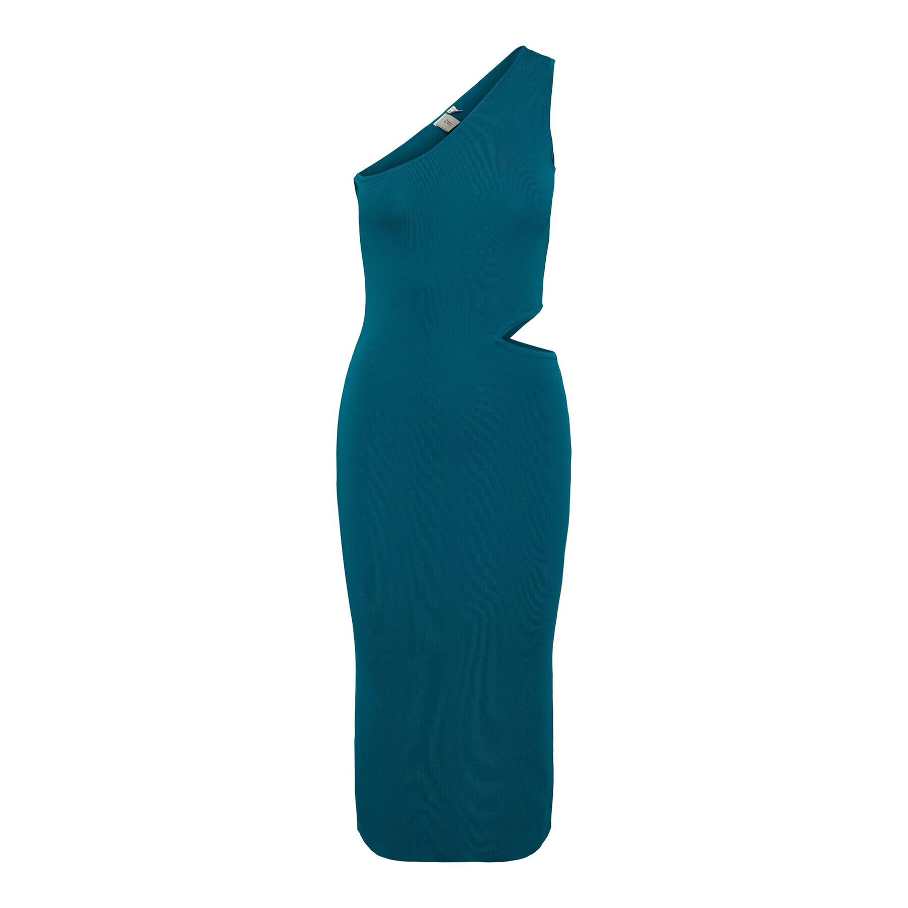 YAS Плетена рокля 26030309 Зелен Slim Fit - Pepit.bg