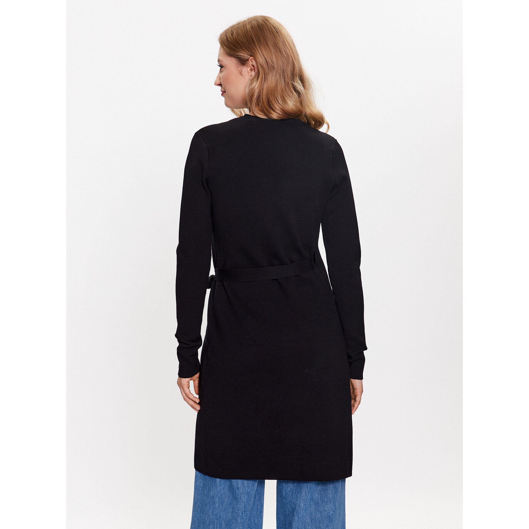 YAS Плетена рокля Halton 26027698 Черен Regular Fit - Pepit.bg