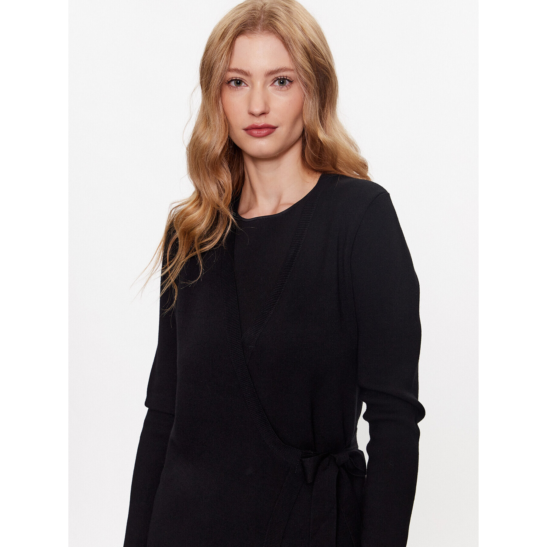 YAS Плетена рокля Halton 26027698 Черен Regular Fit - Pepit.bg