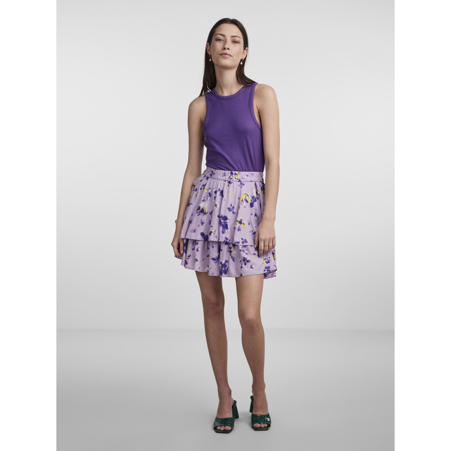 YAS Пола 26030191 Виолетов Regular Fit - Pepit.bg