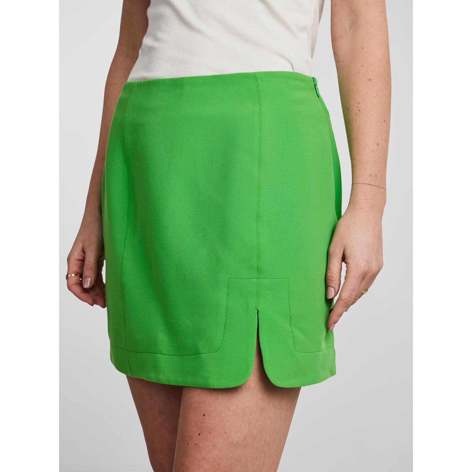YAS Пола тип трапец Clasma 26029698 Зелен Regular Fit - Pepit.bg