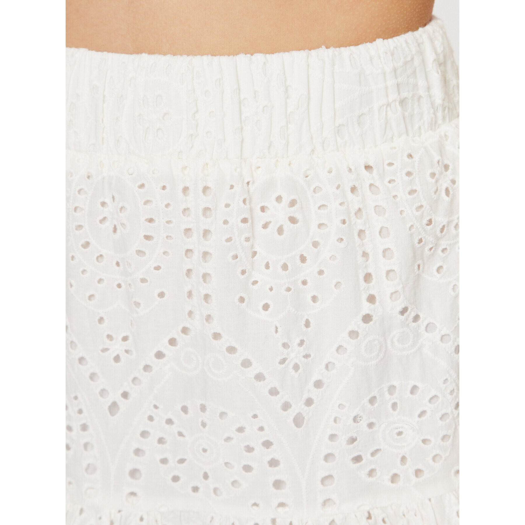 YAS Пола тип трапец Holi 26026866 Бял Regular Fit - Pepit.bg