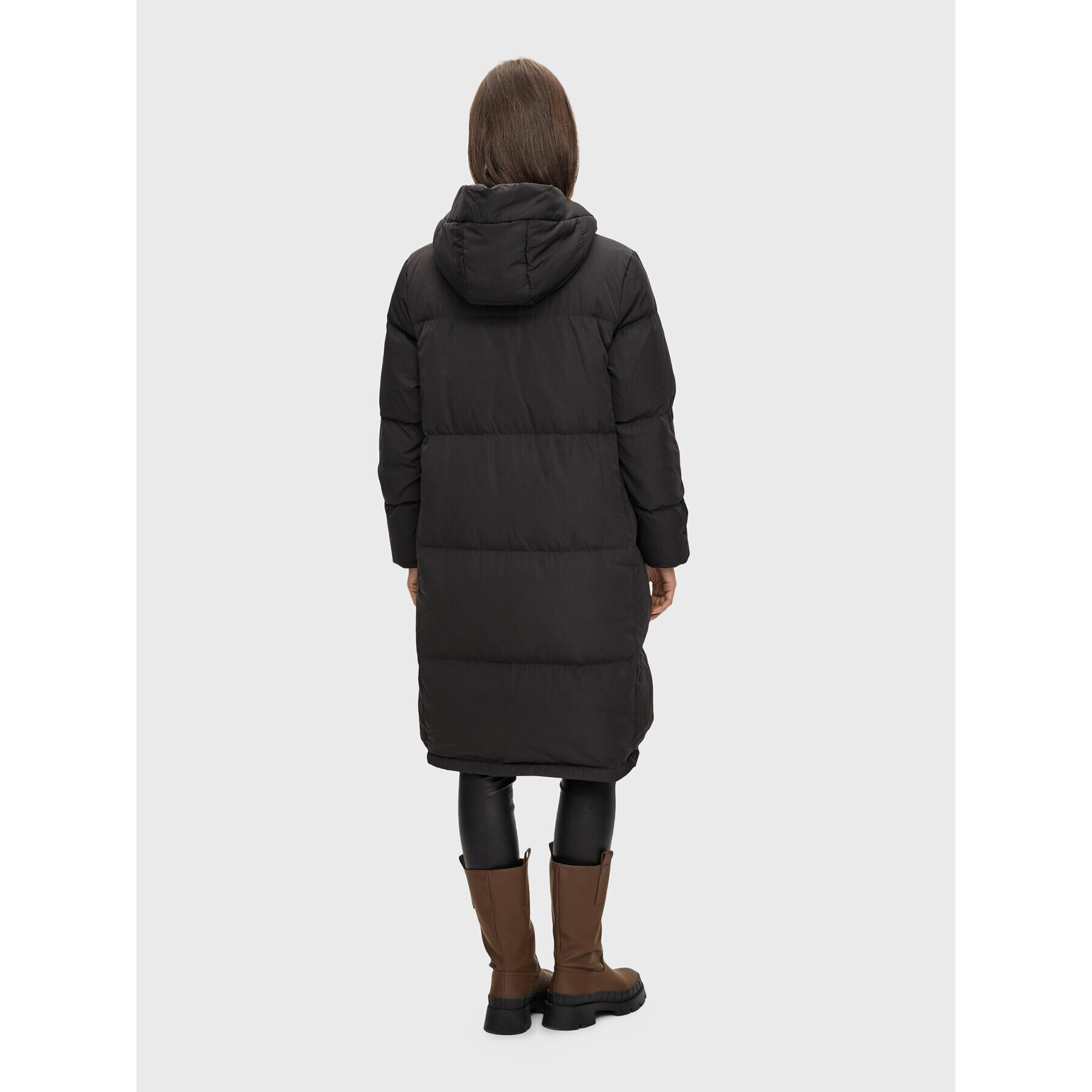 YAS Пухено яке Millys 26017102 Черен Regular Fit - Pepit.bg