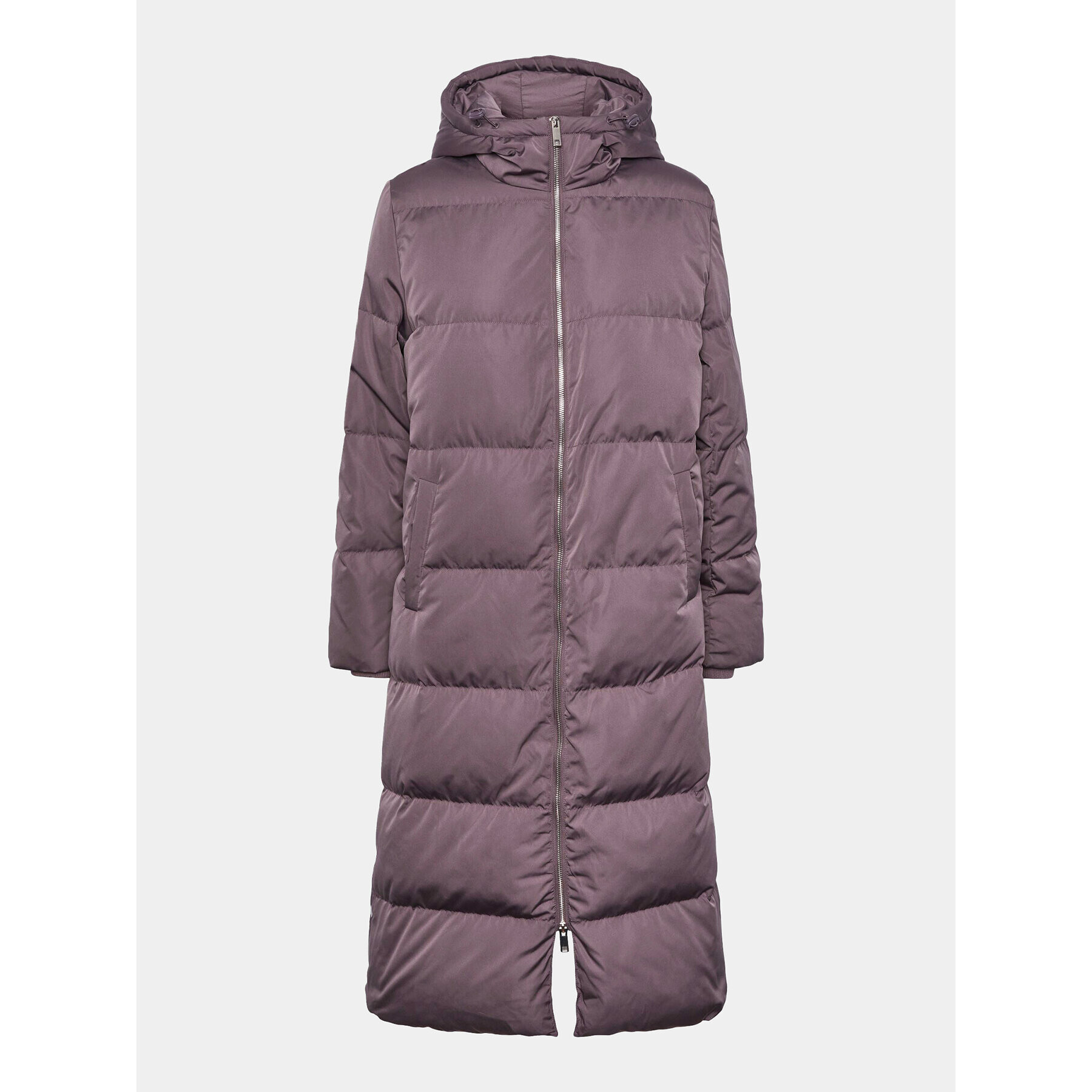 YAS Пухено яке 26023635 Виолетов Regular Fit - Pepit.bg