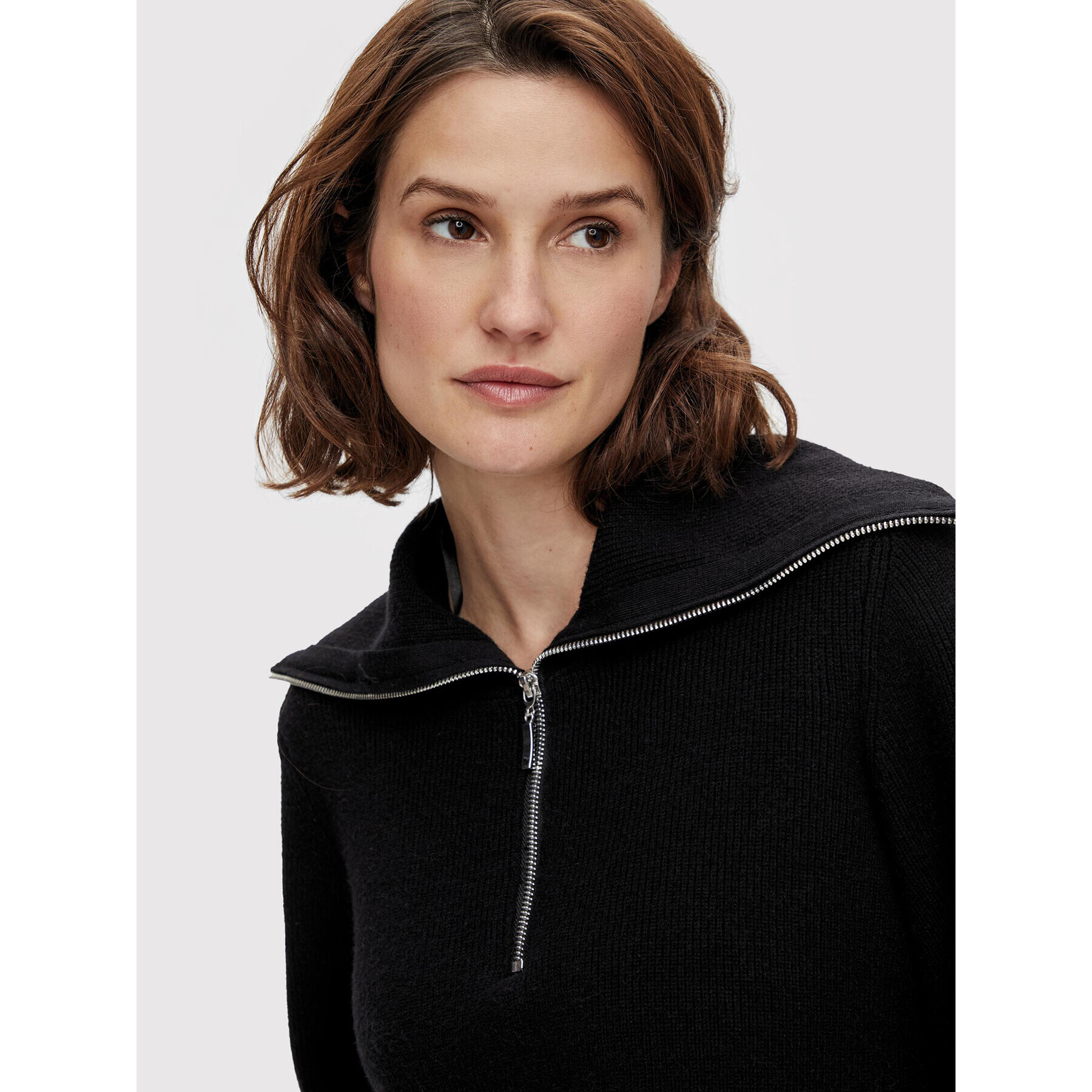 YAS Пуловер Dalma 26025683 Черен Regular Fit - Pepit.bg