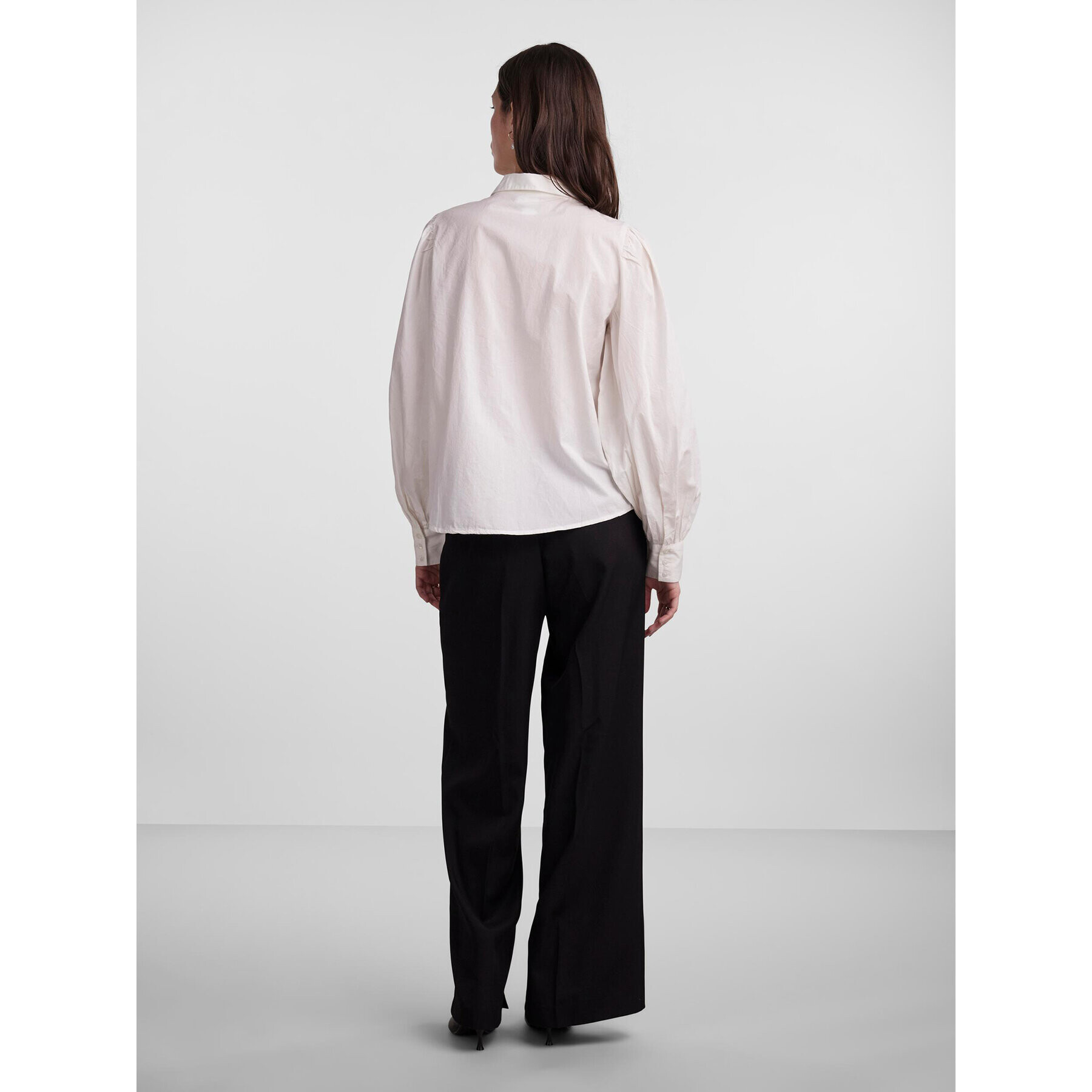 YAS Риза 26030881 Бял Regular Fit - Pepit.bg