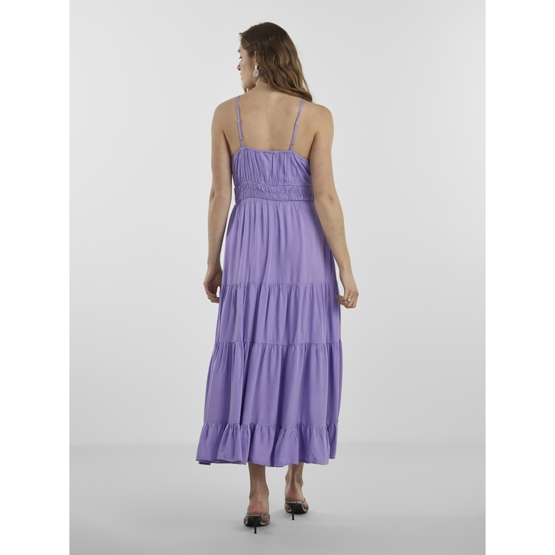 YAS Рокля 26026350 Виолетов Regular Fit - Pepit.bg