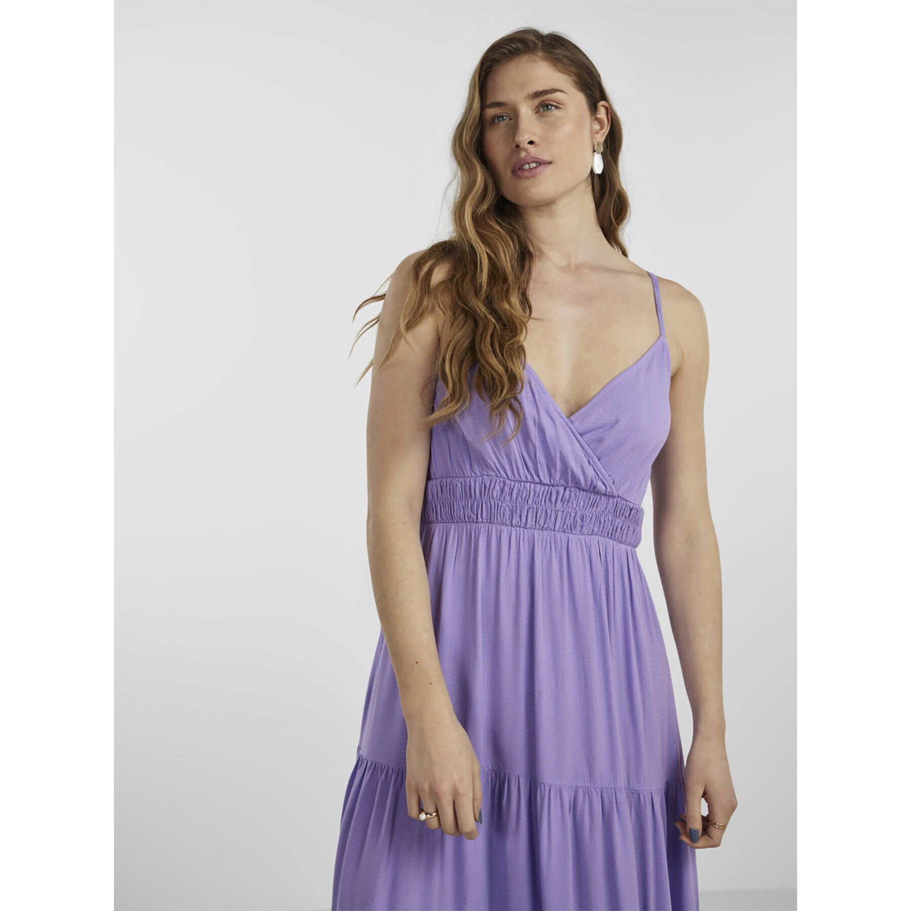 YAS Рокля 26026350 Виолетов Regular Fit - Pepit.bg