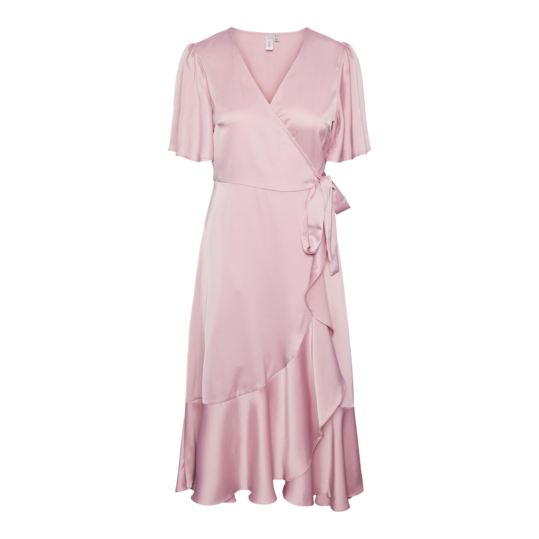 YAS Коктейлна рокля Thea 26028890 Виолетов Standard Fit - Pepit.bg