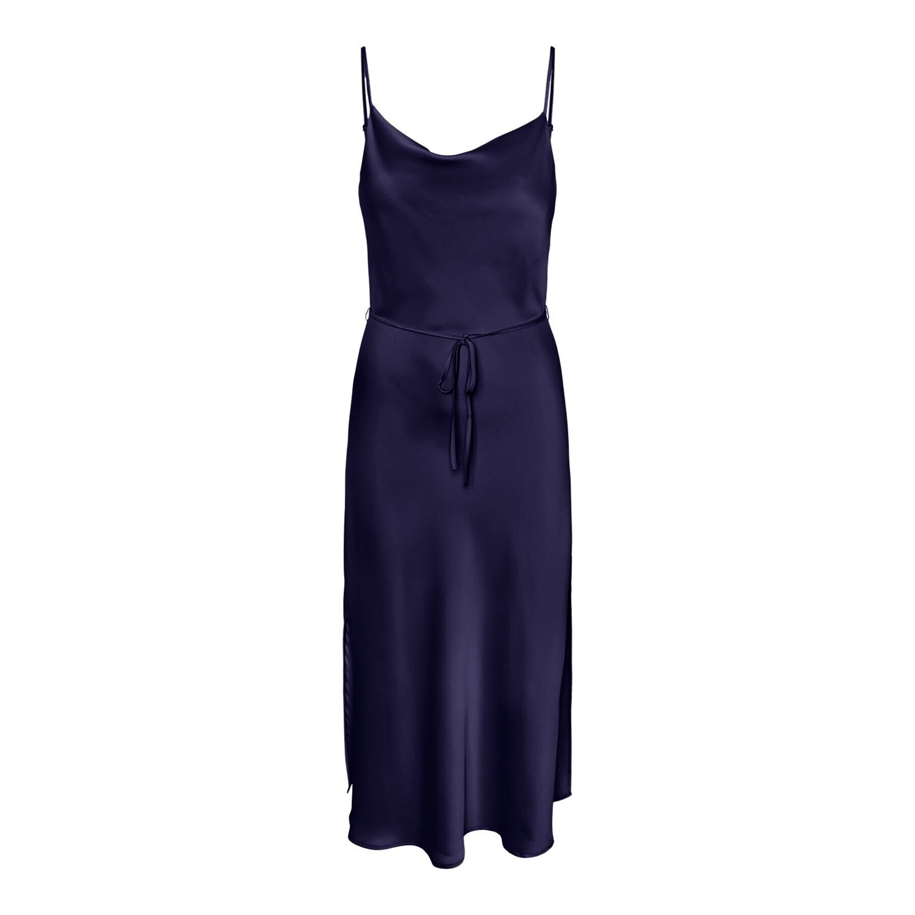 YAS Коктейлна рокля Thea 26028891 Син Standard Fit - Pepit.bg