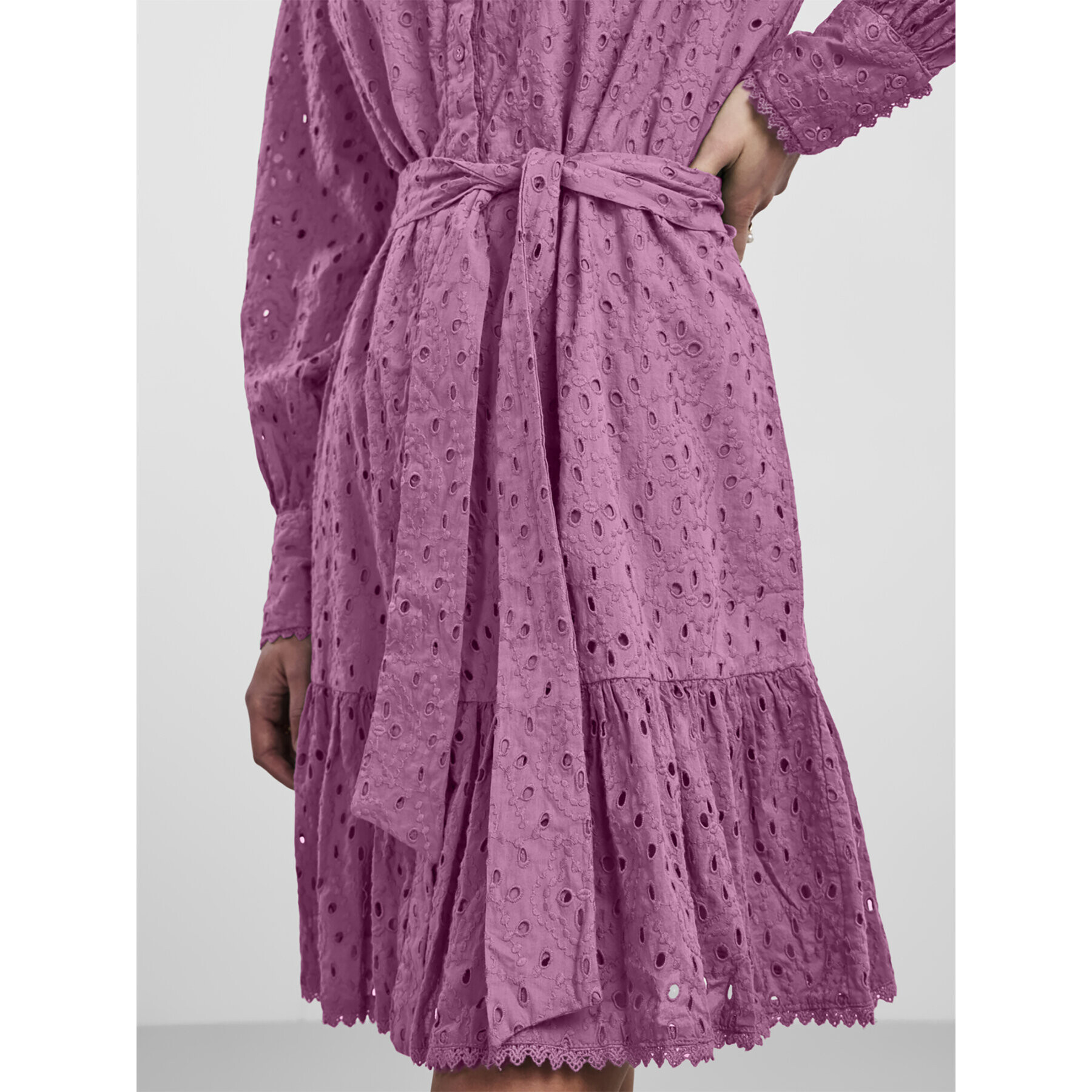 YAS Рокля 26029394 Виолетов Regular Fit - Pepit.bg