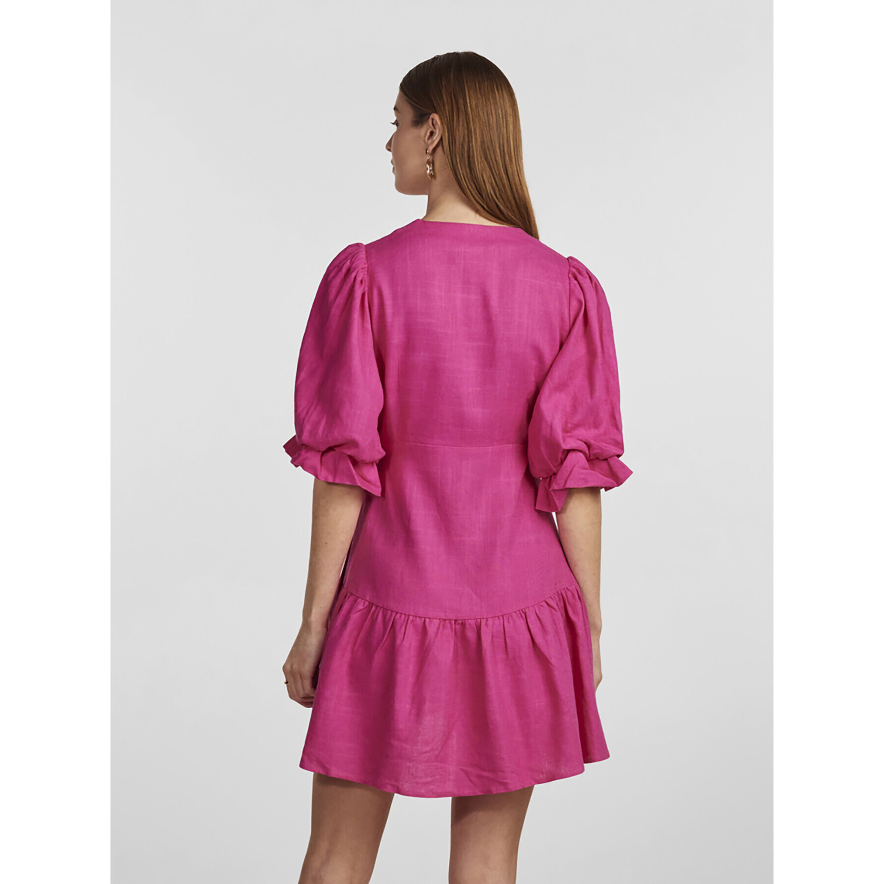 YAS Рокля 26029985 Виолетов Regular Fit - Pepit.bg