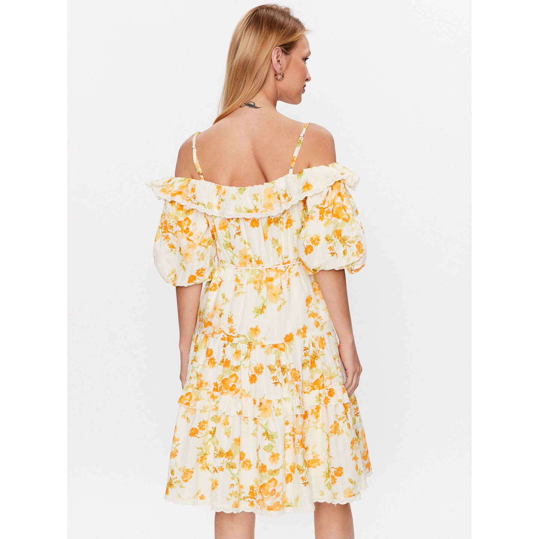 YAS Рокля 26030872 Сив Loose Fit - Pepit.bg