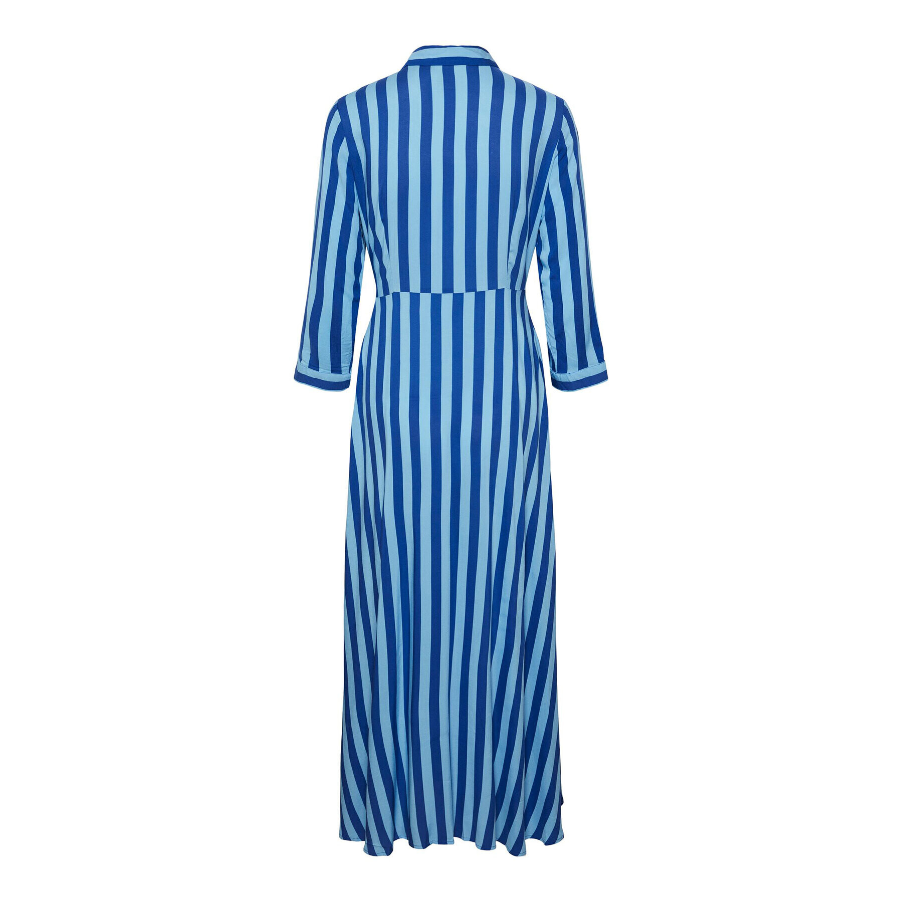 YAS Рокля тип риза Savanna 26022663 Син Loose Fit - Pepit.bg