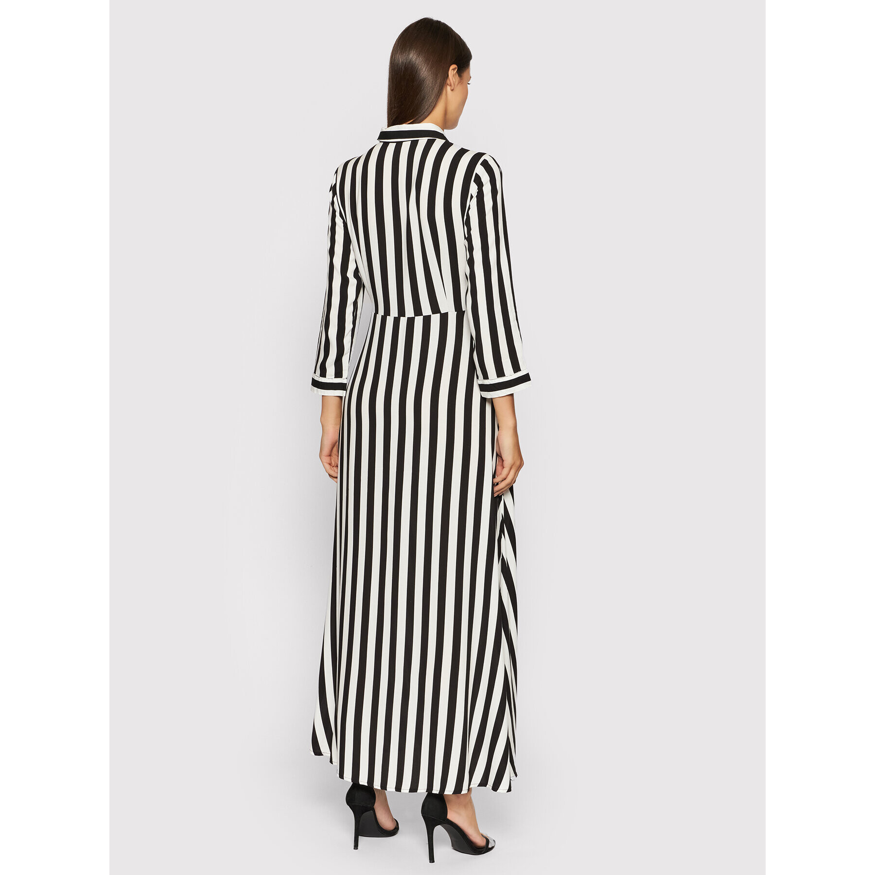 YAS Рокля тип риза Savanna 26022663 Бял Regular Fit - Pepit.bg