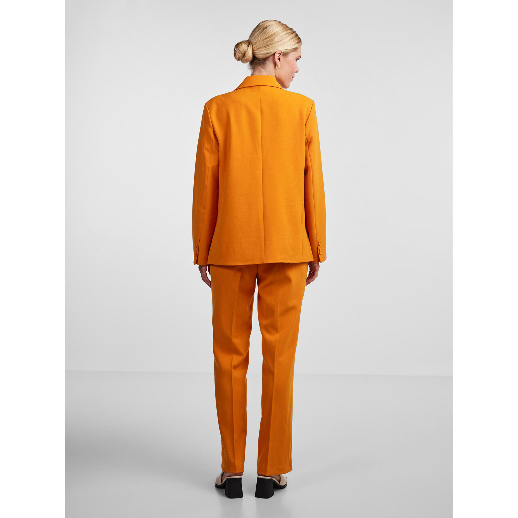 YAS Сако Likka 26030741 Оранжев Regular Fit - Pepit.bg