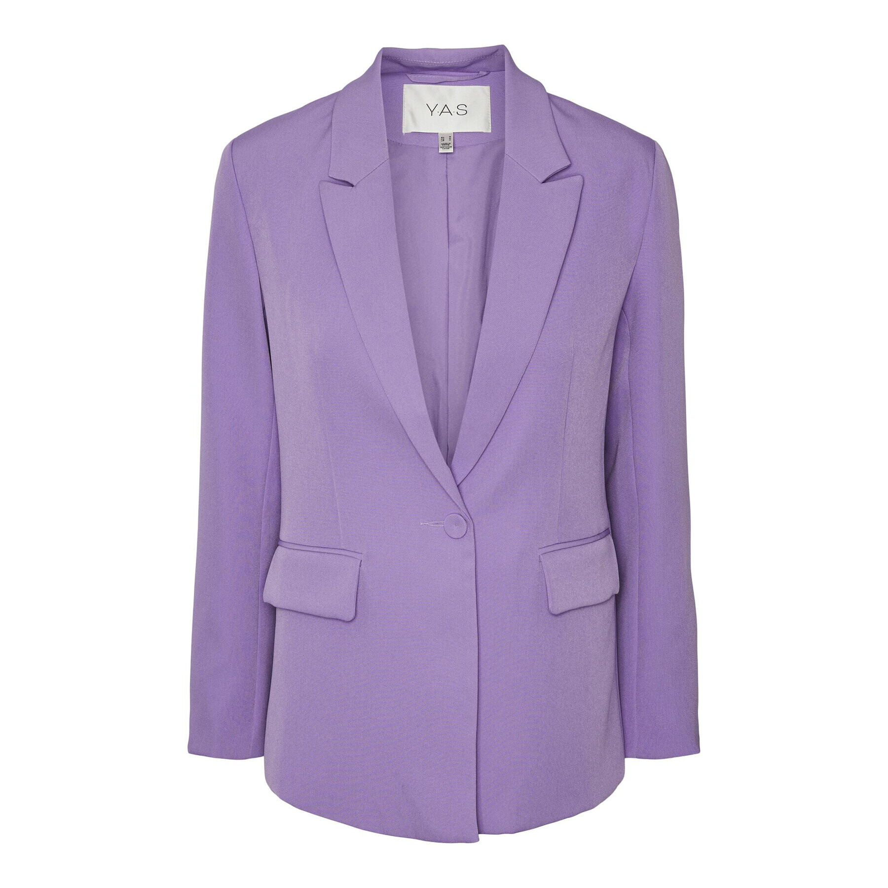 YAS Сако Bluris 26028353 Виолетов Regular Fit - Pepit.bg