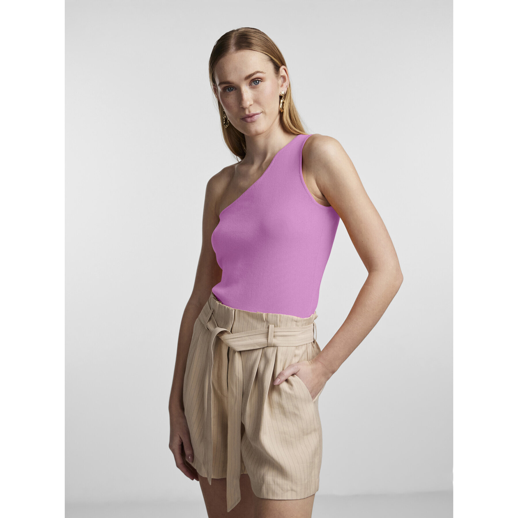 YAS топ 26030102 Розов Regular Fit - Pepit.bg