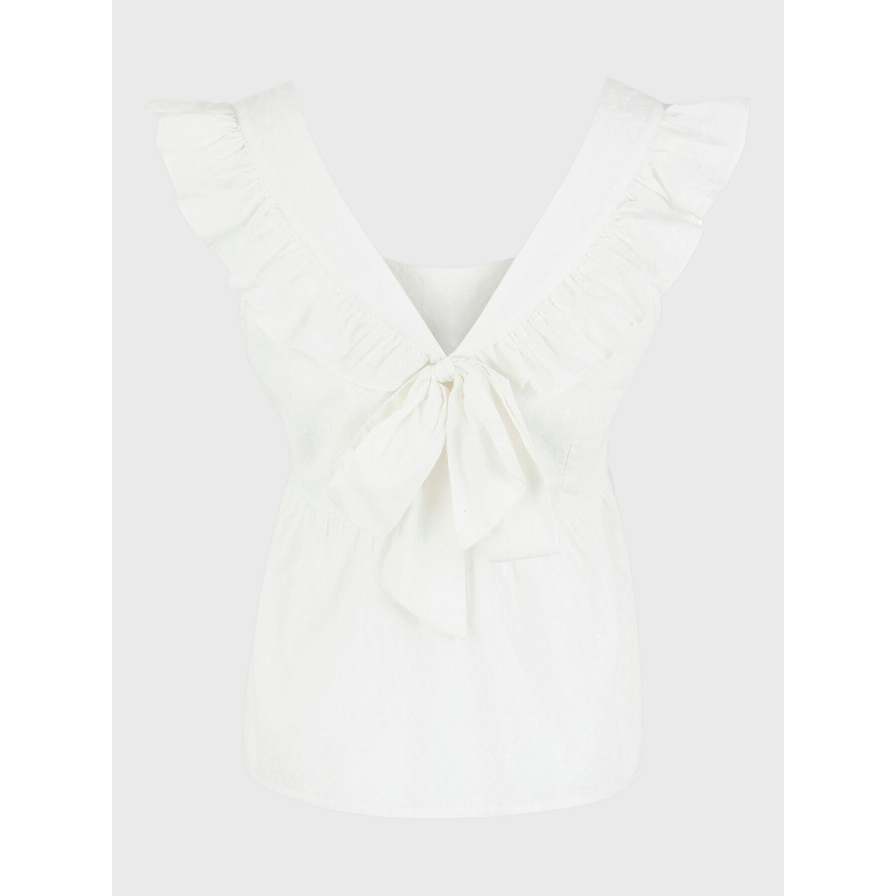 YAS топ Jogi 26026098 Бял Regular Fit - Pepit.bg