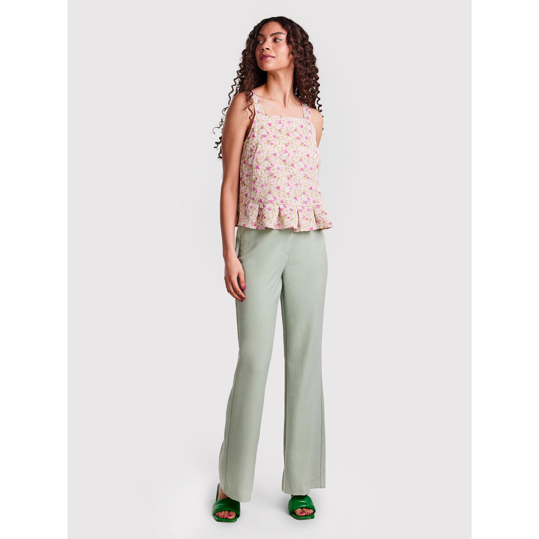 YAS топ Ohara 26026436 Цветен Boxy Fit - Pepit.bg