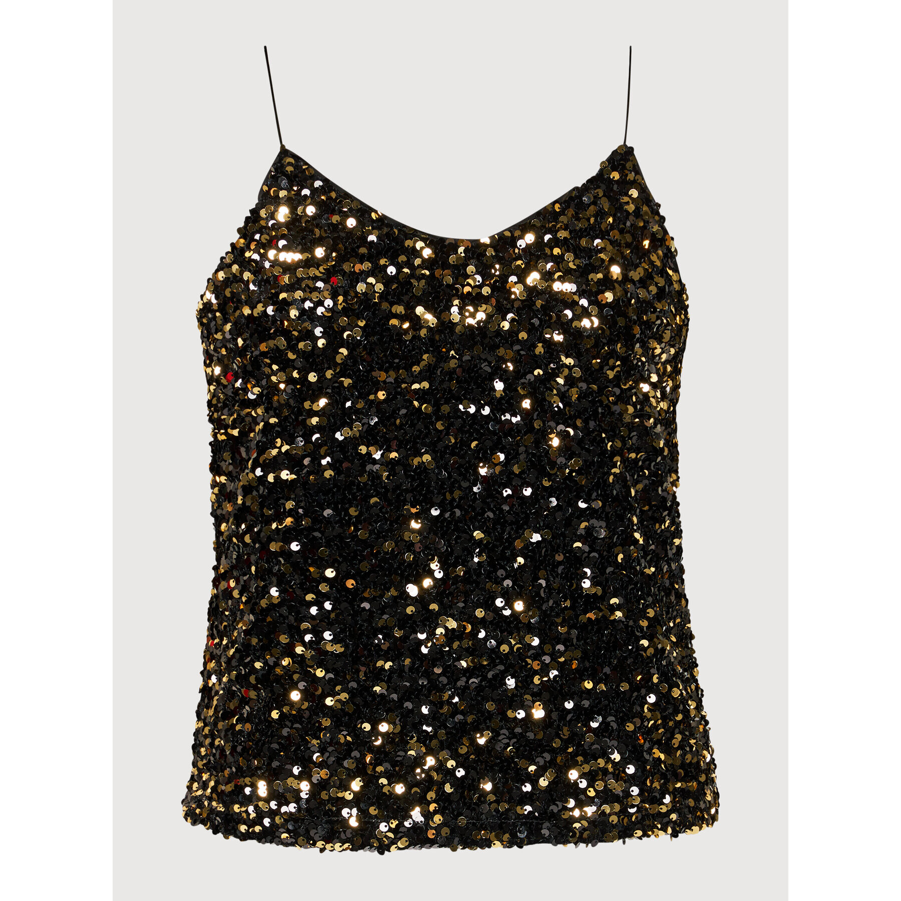 YAS топ Sequella 26024321 Черен Regular Fit - Pepit.bg