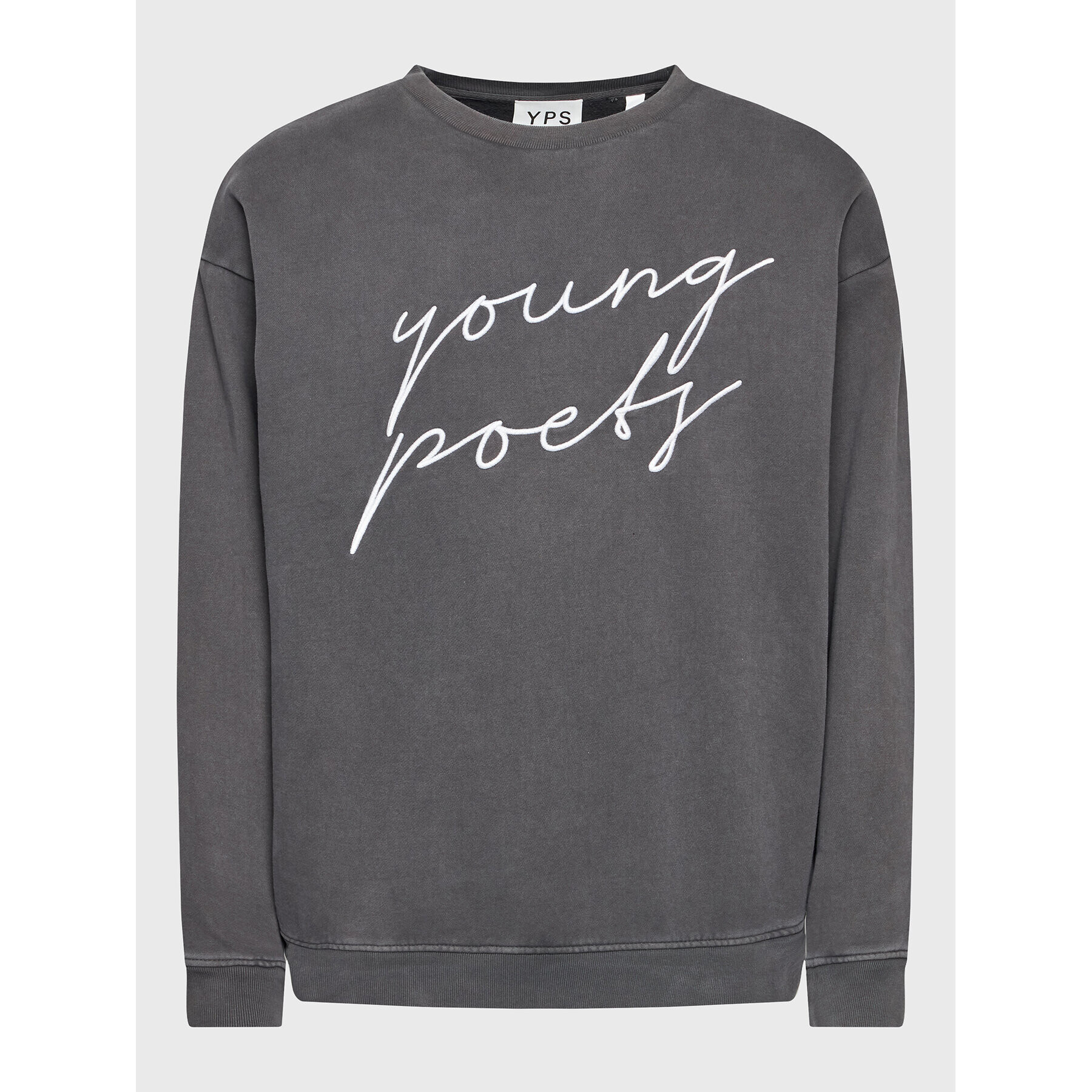 Young Poets Society Суитшърт Ciel Signature 107518 Сив Regular Fit - Pepit.bg