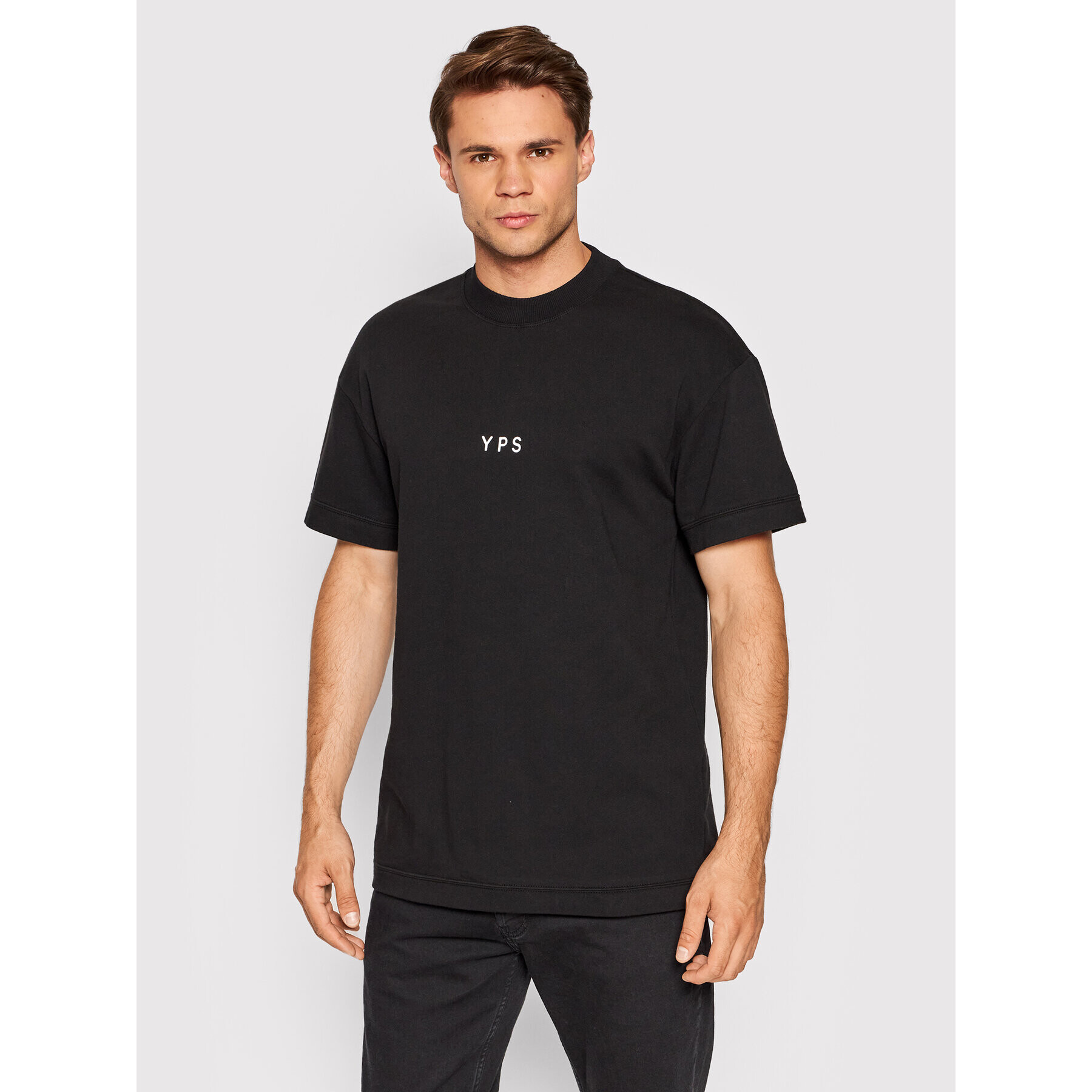 Young Poets Society Тишърт Daylen 106602 Черен Regular Fit - Pepit.bg