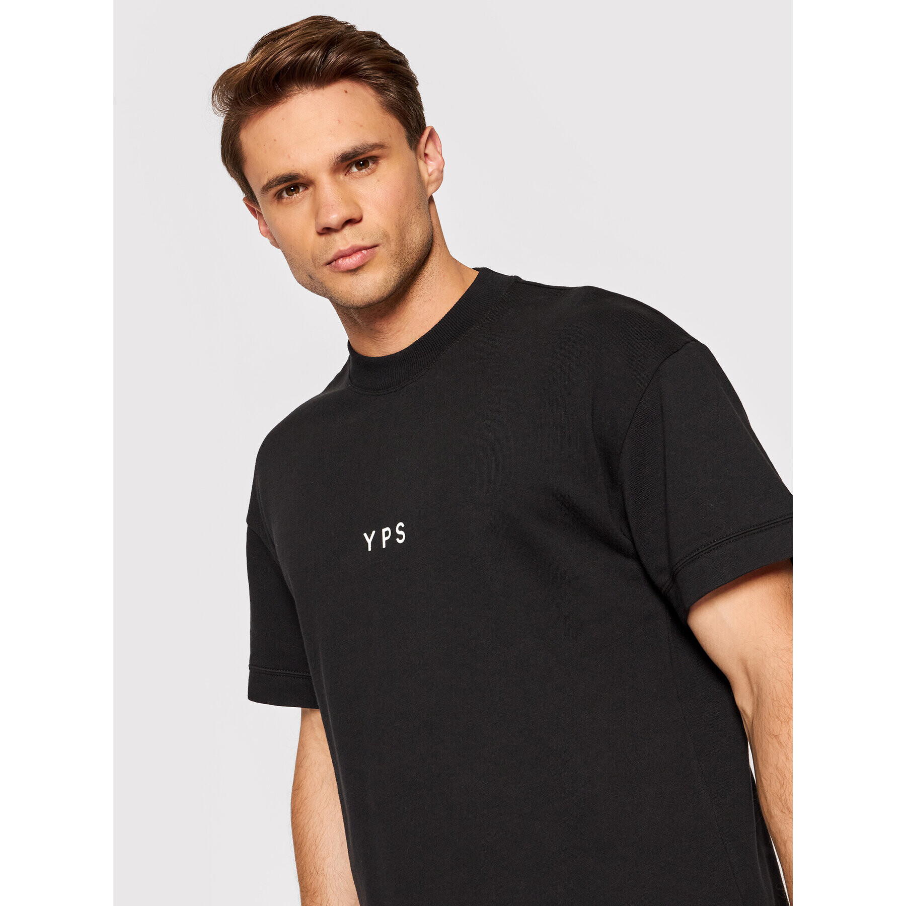 Young Poets Society Тишърт Daylen 106602 Черен Regular Fit - Pepit.bg