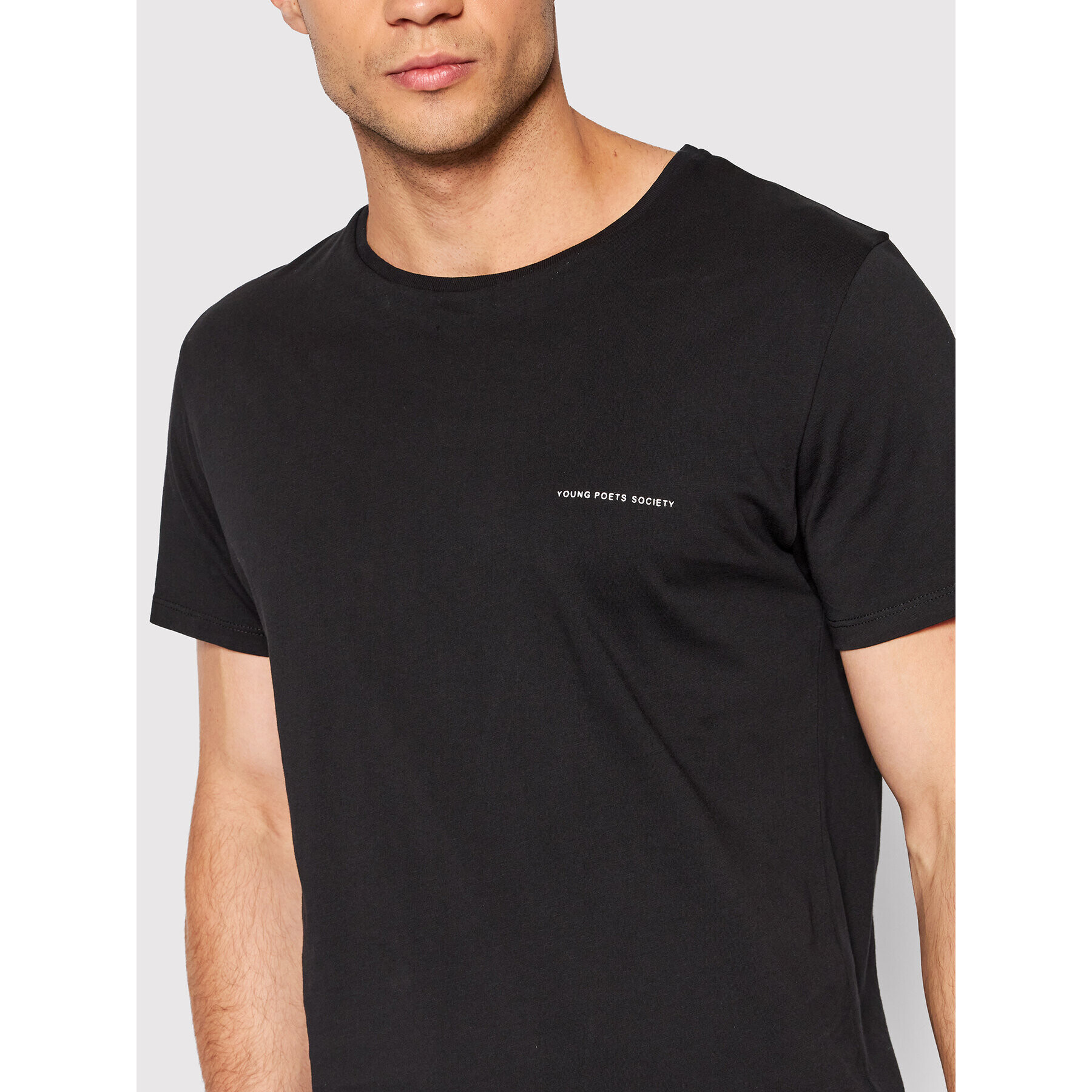 Young Poets Society Тишърт Hein 106619 Черен Regular Fit - Pepit.bg
