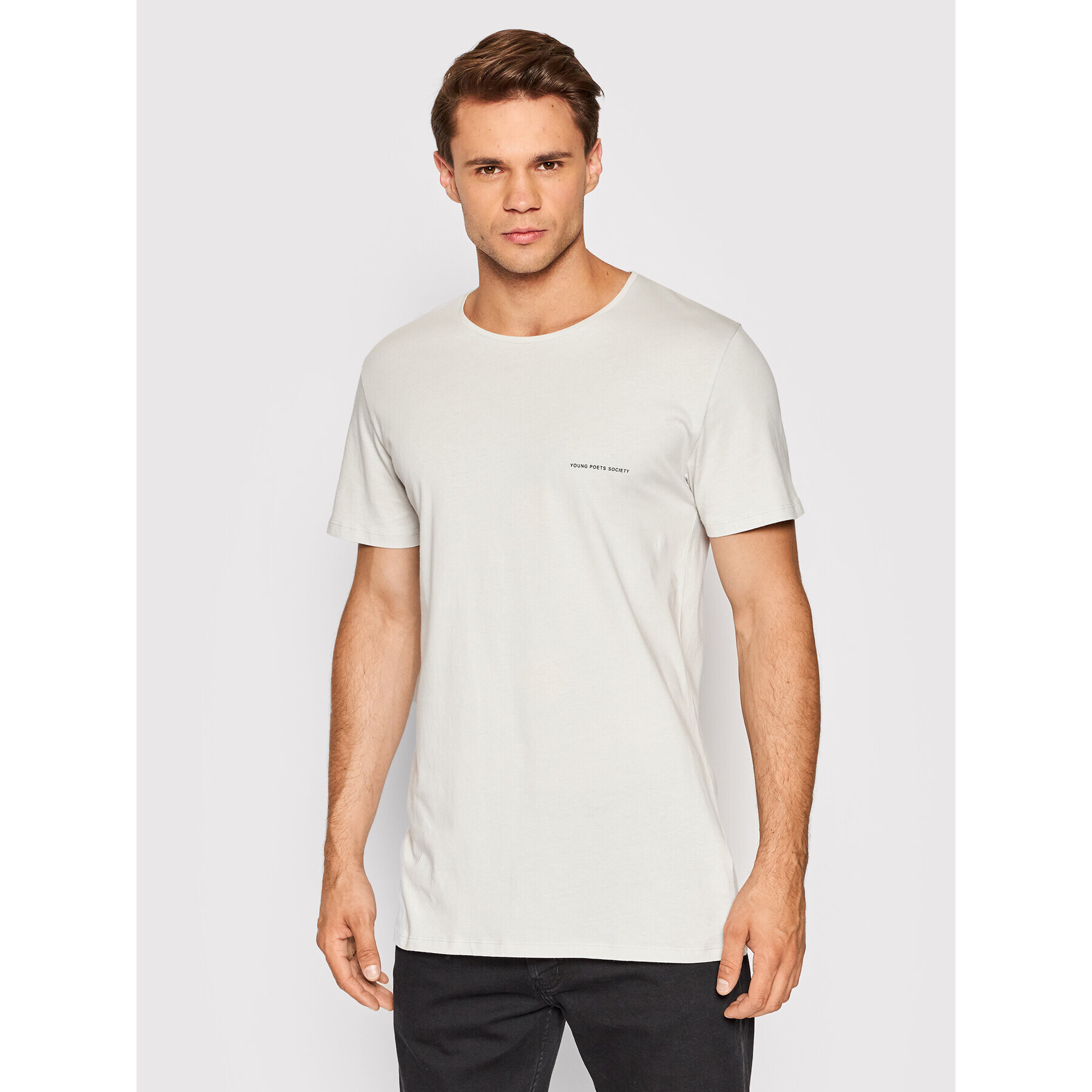 Young Poets Society Тишърт Hein 106619 Сив Regular Fit - Pepit.bg