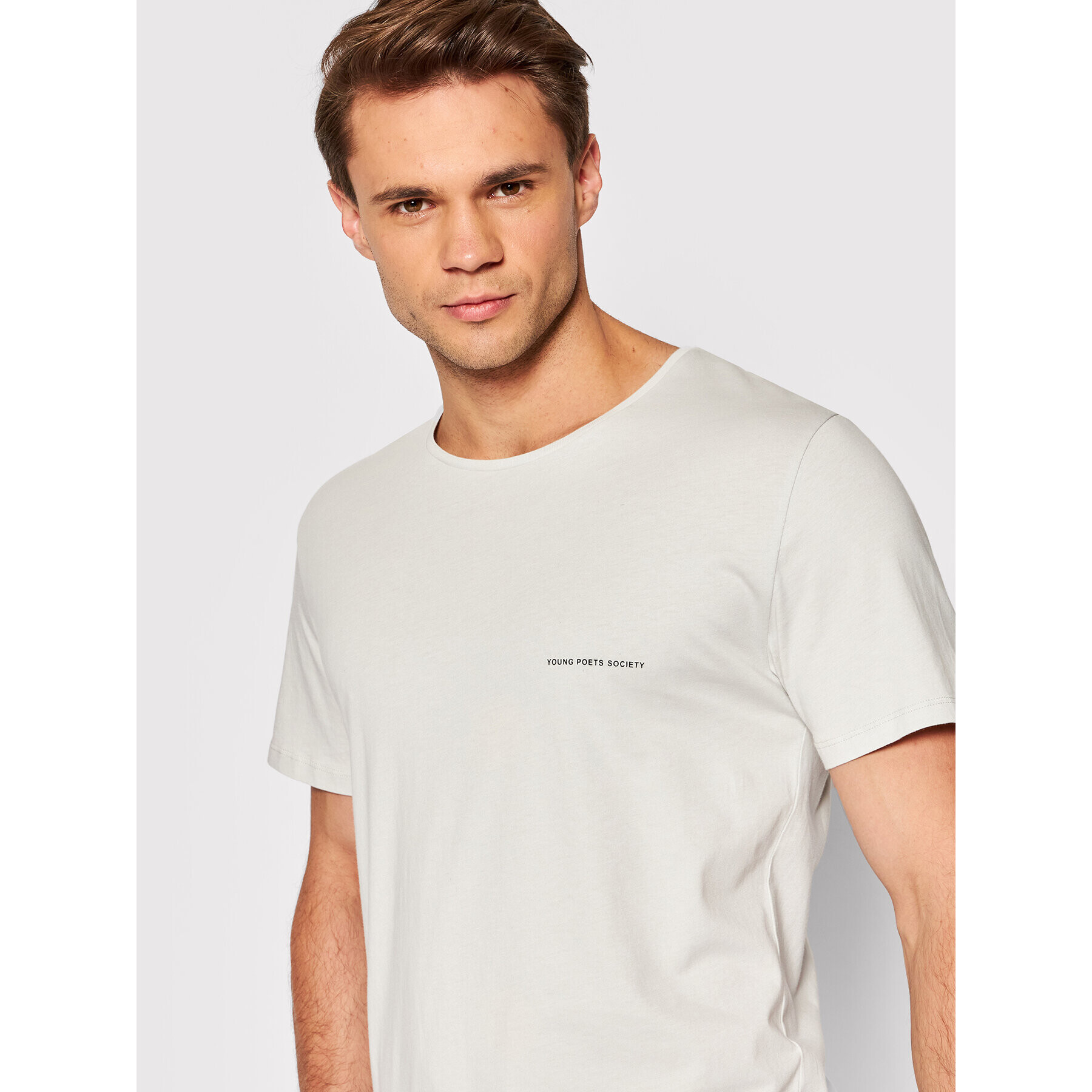 Young Poets Society Тишърт Hein 106619 Сив Regular Fit - Pepit.bg